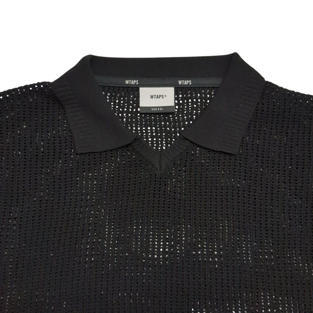 WTAPS 26SSDUP SWEATERニットポロシャツ261FZDT-KNM01 古着・中古-3枚目のアイテム画像