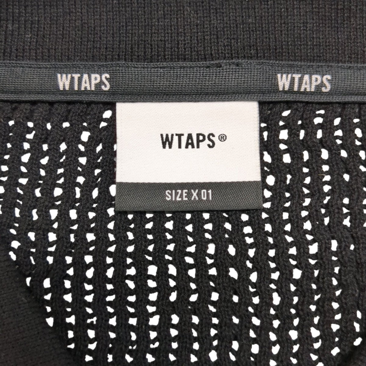 WTAPS 26SSDUP SWEATERニットポロシャツ261FZDT-KNM01 古着・中古-6枚目のアイテム画像