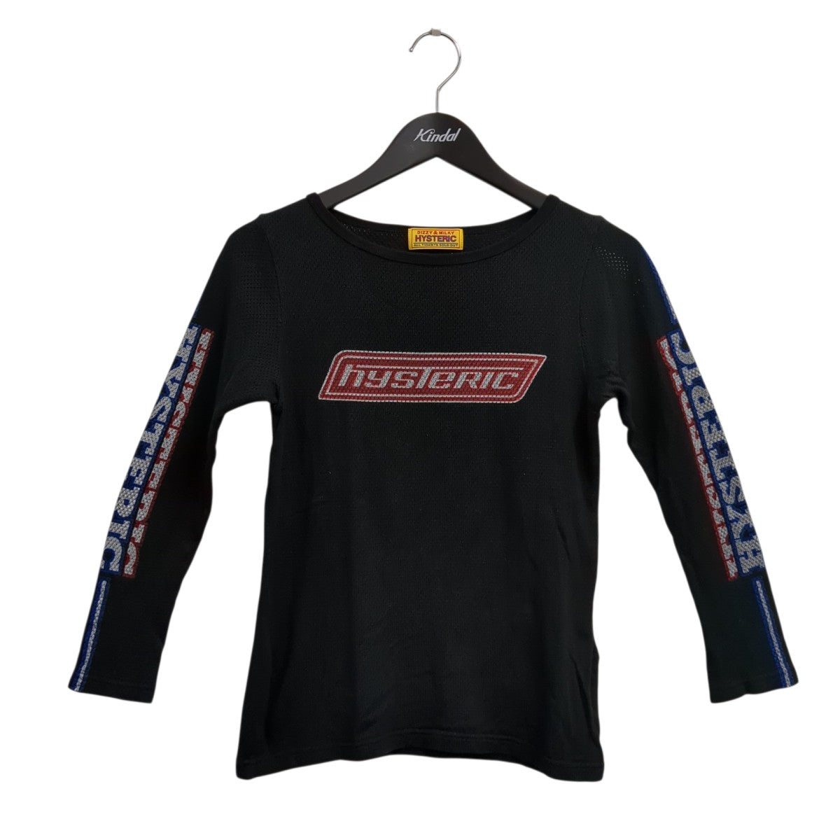 Hysteric Glamour VIXEN GIRL Tシャツロングスリーブカットソー01241CL06 古着・中古-1枚目のアイテム画像