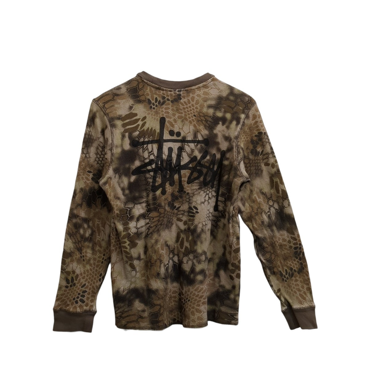 stussy 23AWKryptek Camo Ls ThermalサーマルTシャツ1140336 古着・中古-2枚目のアイテム画像