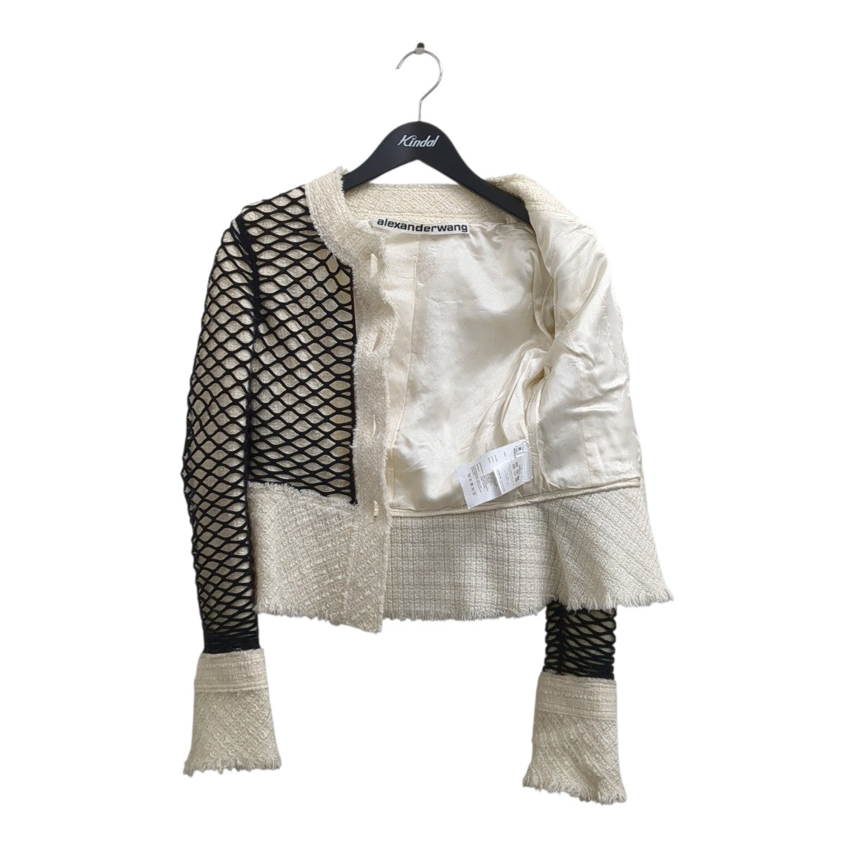 ALEXANDER WANG ツイードジャケット 古着・中古-2枚目のアイテム画像