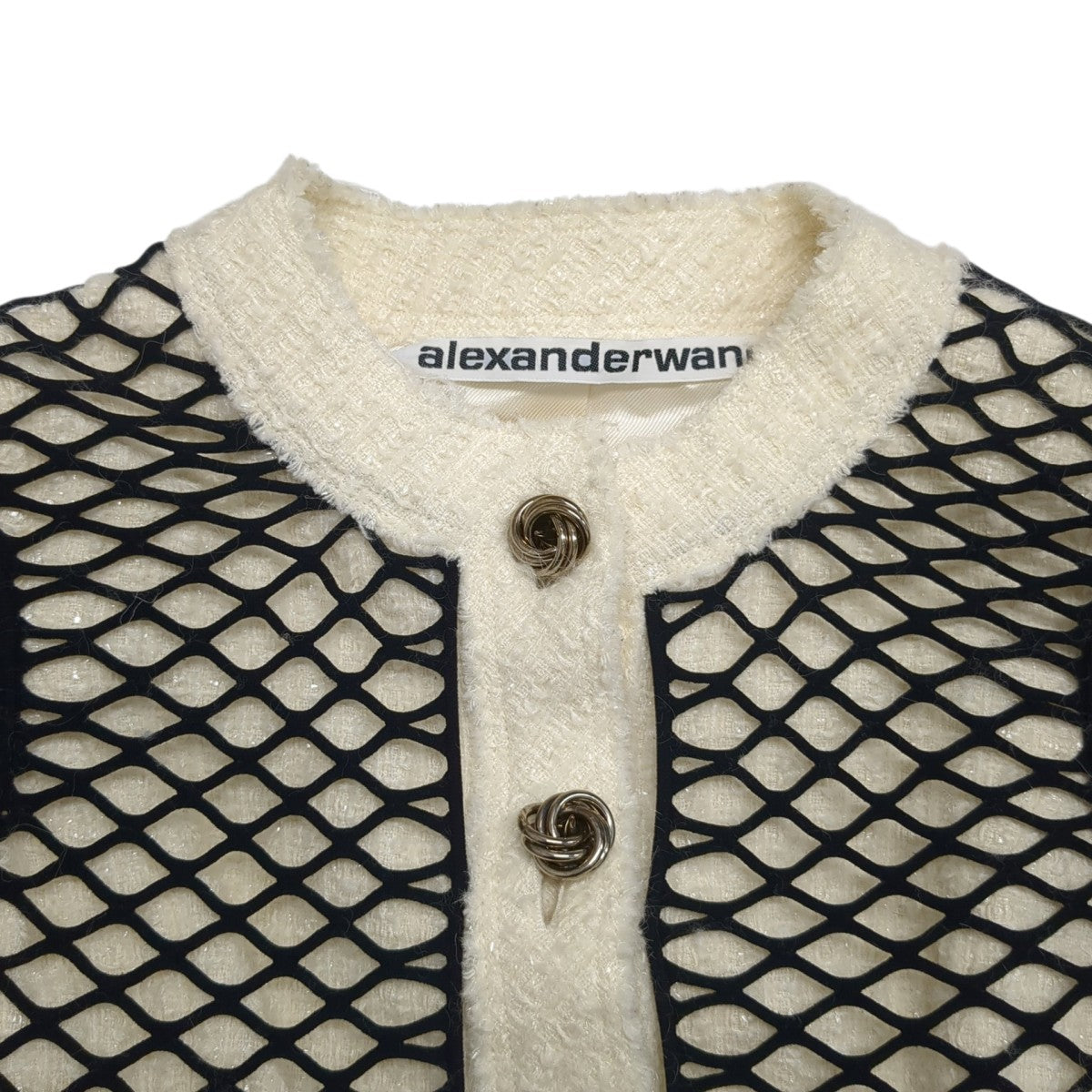 ALEXANDER WANG ツイードジャケット 古着・中古-4枚目のアイテム画像