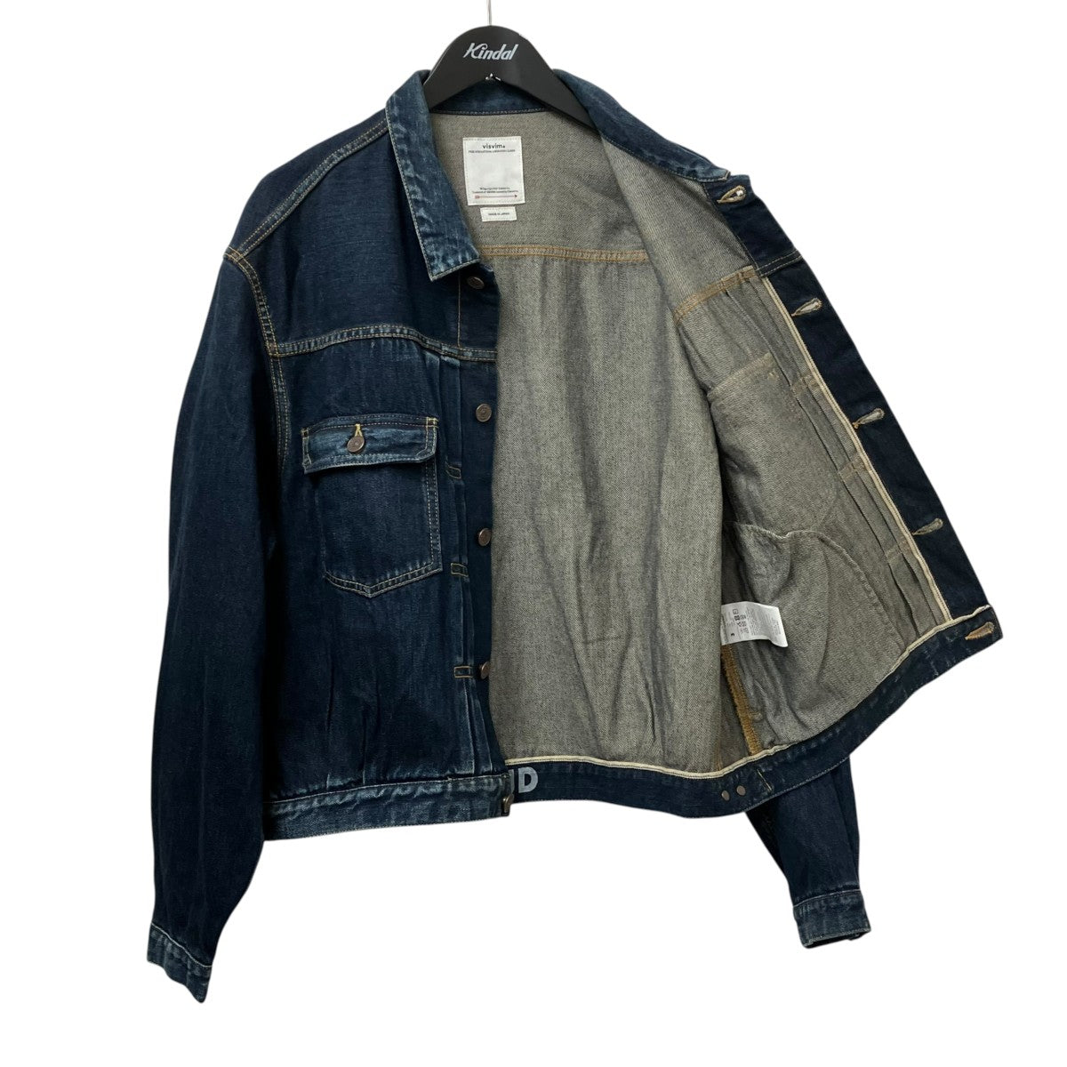 25AWSS 101X JKT DMGD MUD ODデニムジャケット0125205006001