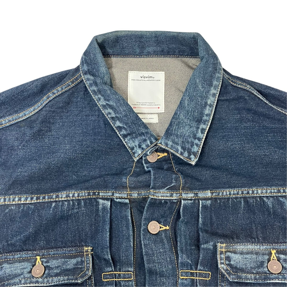 25AWSS 101X JKT DMGD MUD ODデニムジャケット0125205006001