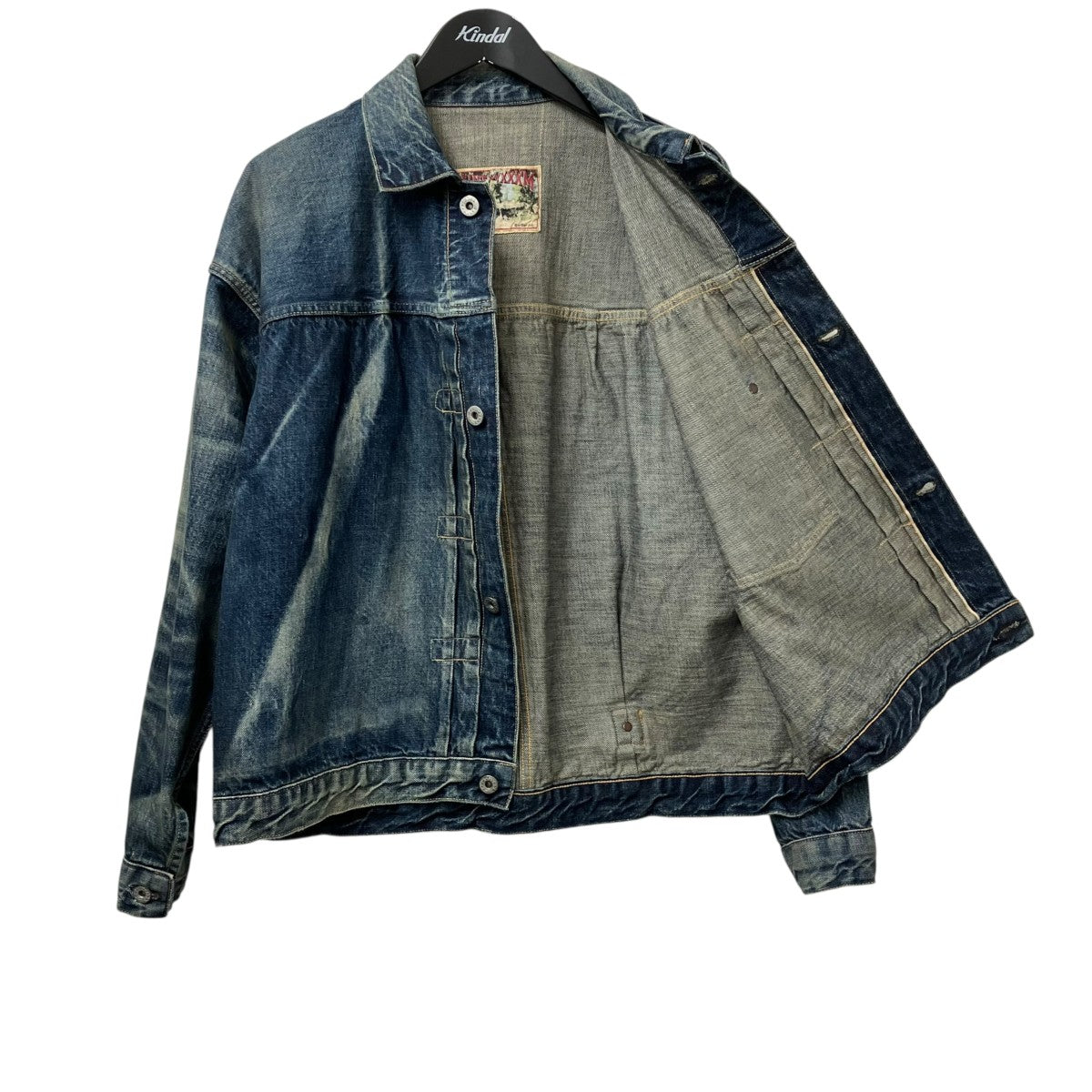 25SSBerBerJin DENIM JACKET DAMAGEデニムジャケットSM-HR8-0000-C39