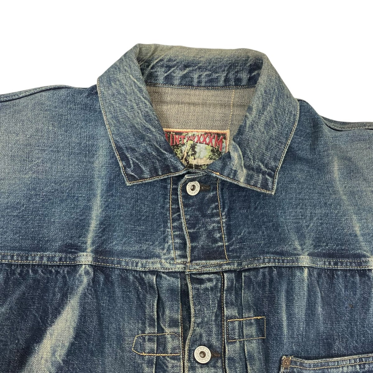 25SSBerBerJin DENIM JACKET DAMAGEデニムジャケットSM-HR8-0000-C39