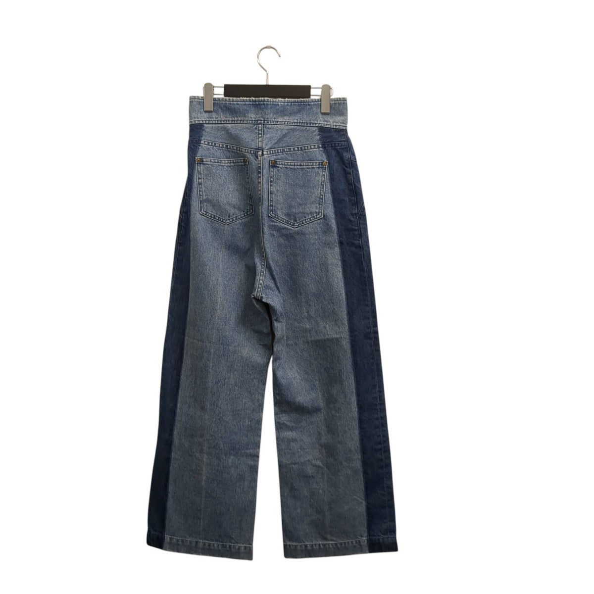 16AWバイカラーデニムワイドパンツデニムパンツMM16AW-PT082