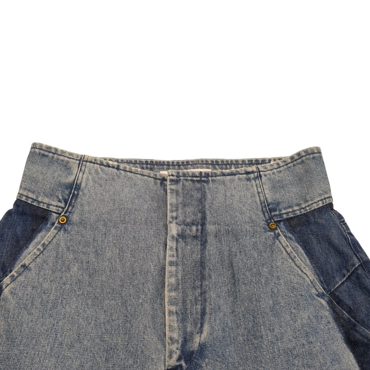 16AWバイカラーデニムワイドパンツデニムパンツMM16AW-PT082