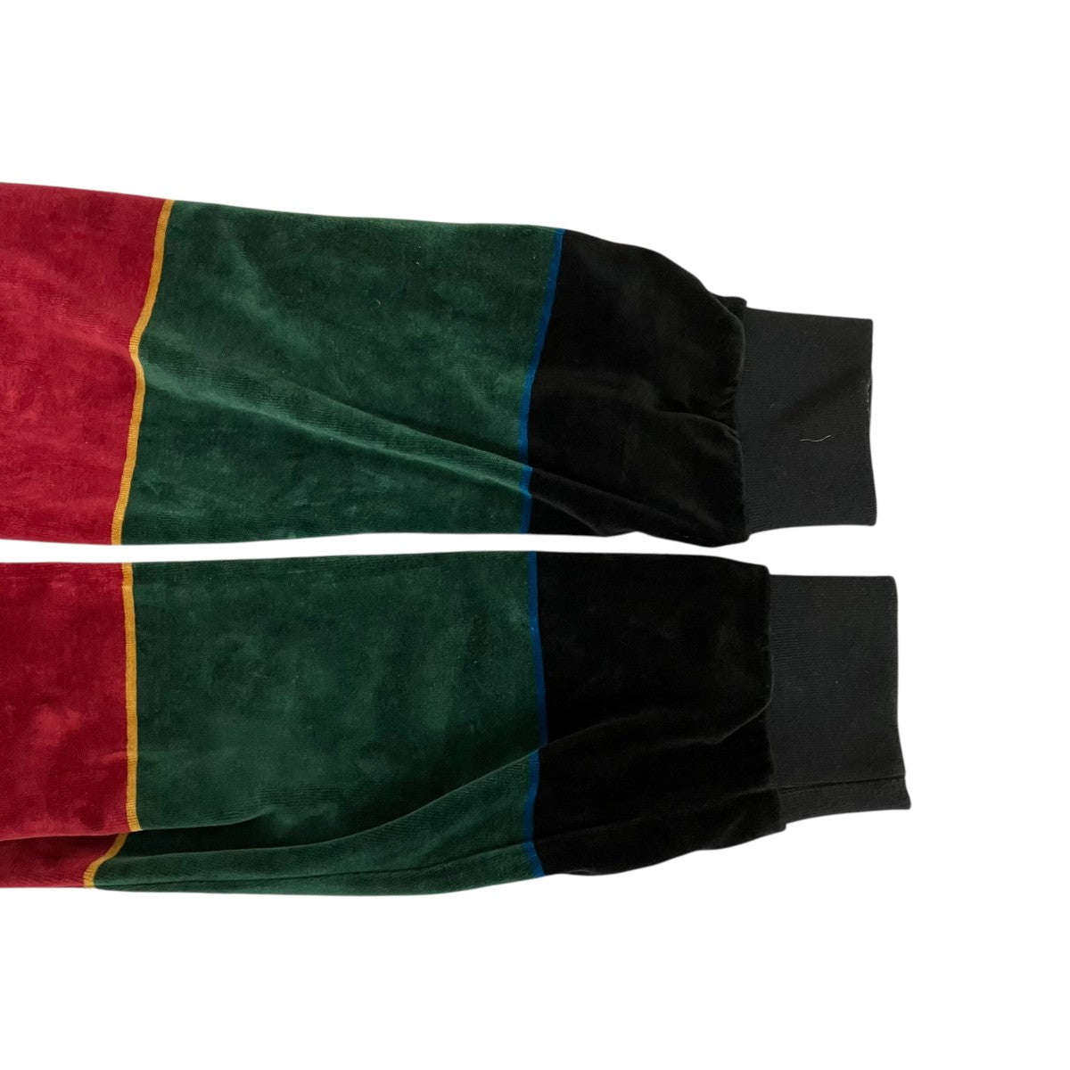 19AWStripe Velour L S Polo長袖ポロシャツ