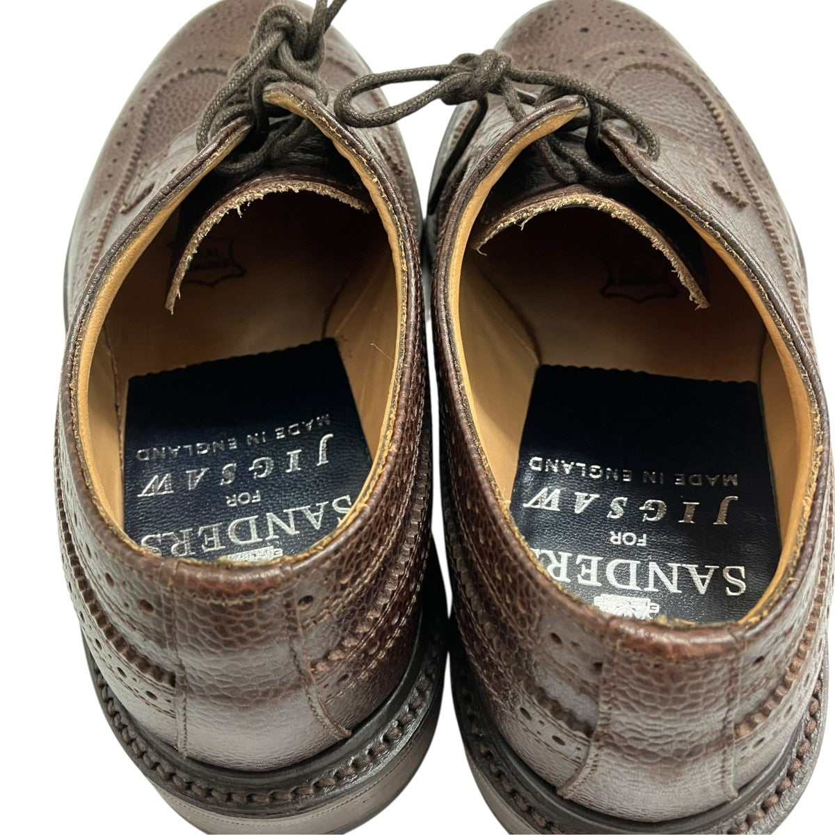 SANDERS レザーシューズNOV1905 古着・中古-10枚目のアイテム画像