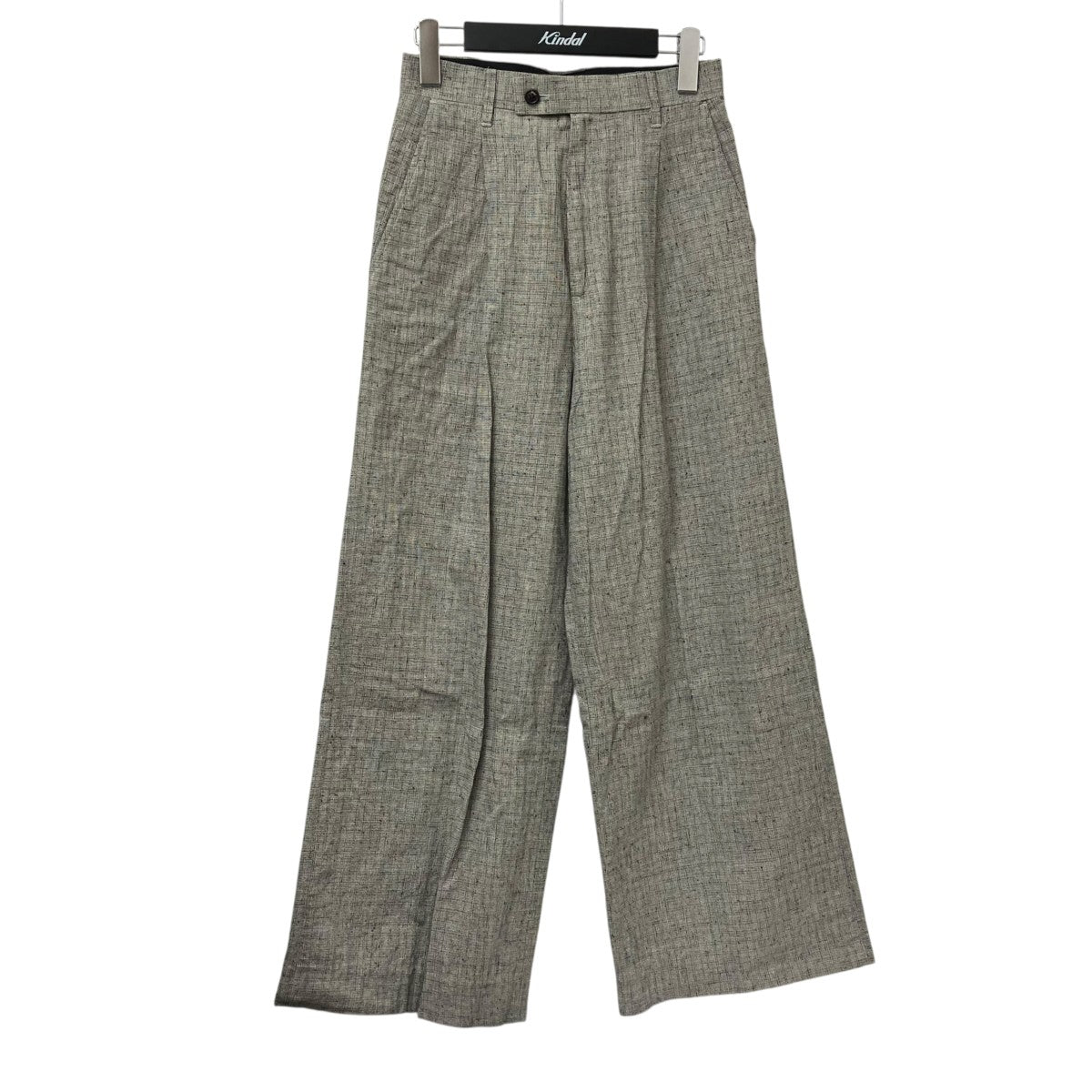 SATORU SASAKI 25SSLINEN WIDE TROUSERSスラックスSS25-P02-101 古着・中古-1枚目のアイテム画像