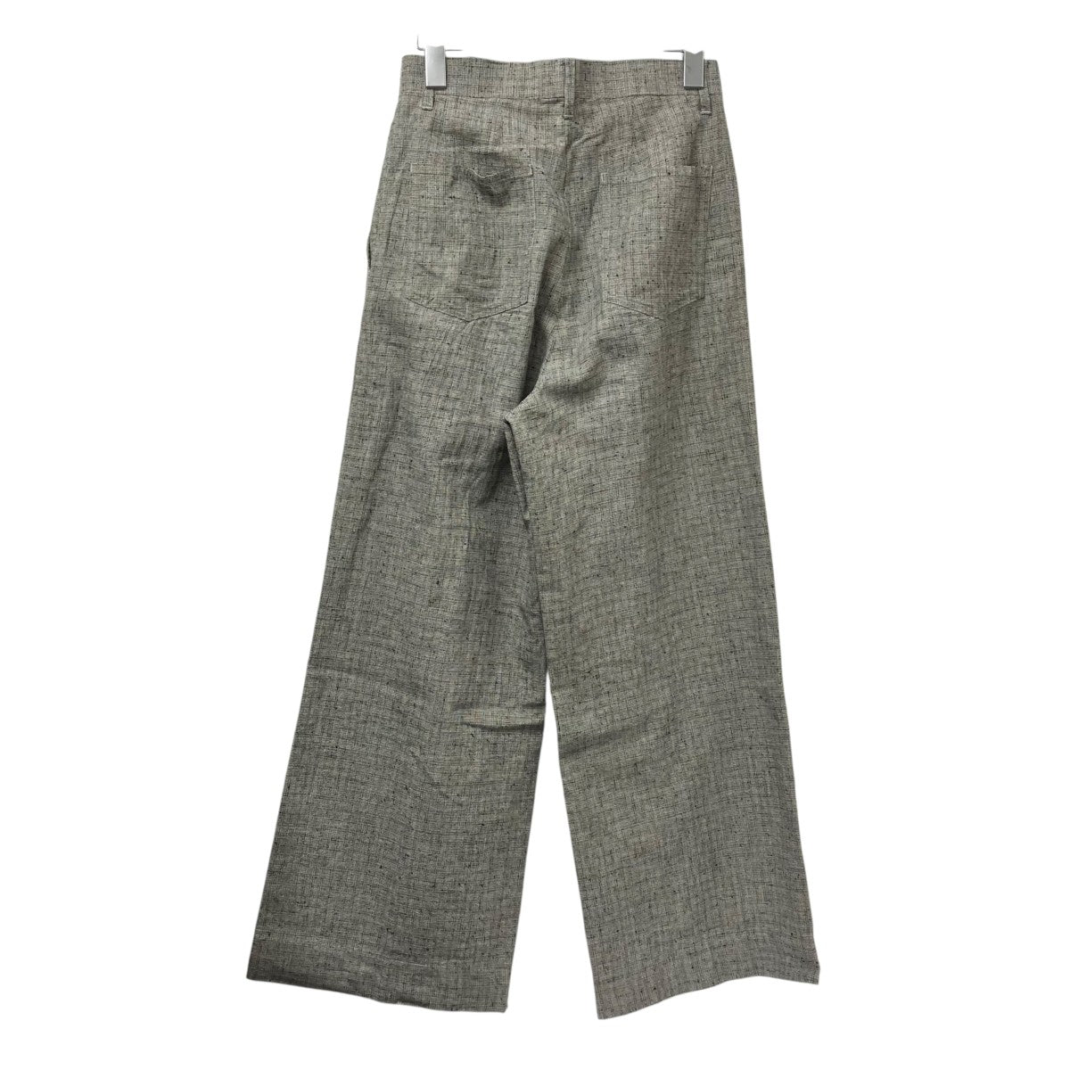 SATORU SASAKI 25SSLINEN WIDE TROUSERSスラックスSS25-P02-101 古着・中古-2枚目のアイテム画像