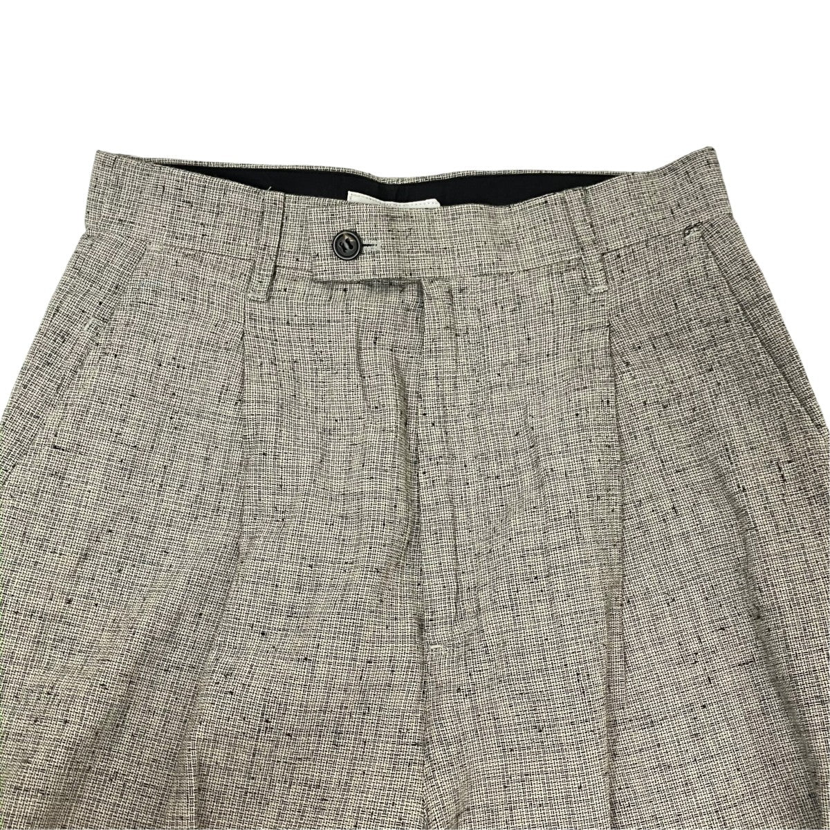 SATORU SASAKI 25SSLINEN WIDE TROUSERSスラックスSS25-P02-101 古着・中古-3枚目のアイテム画像
