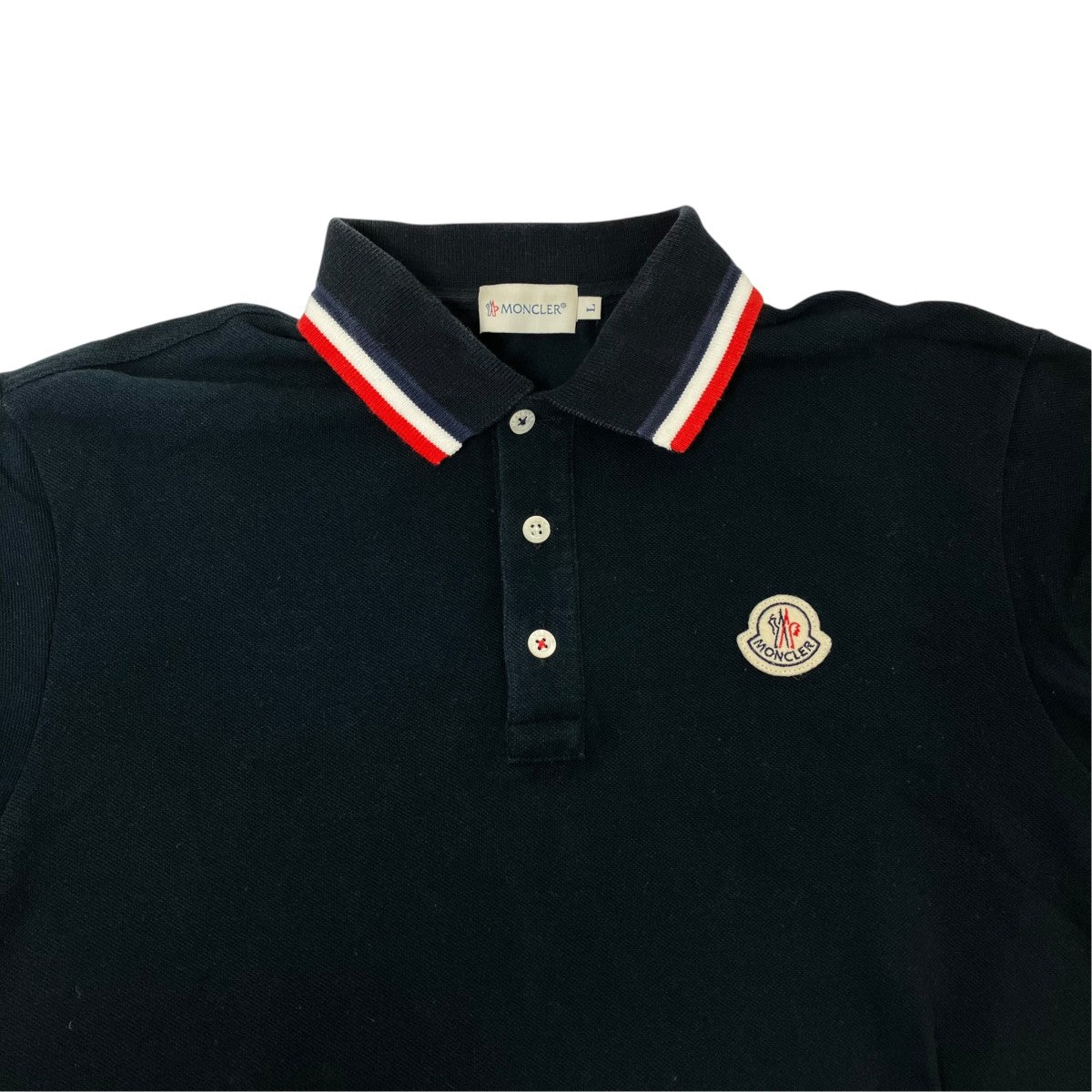 MONCLER ポロシャツ116347 古着・中古-3枚目のアイテム画像