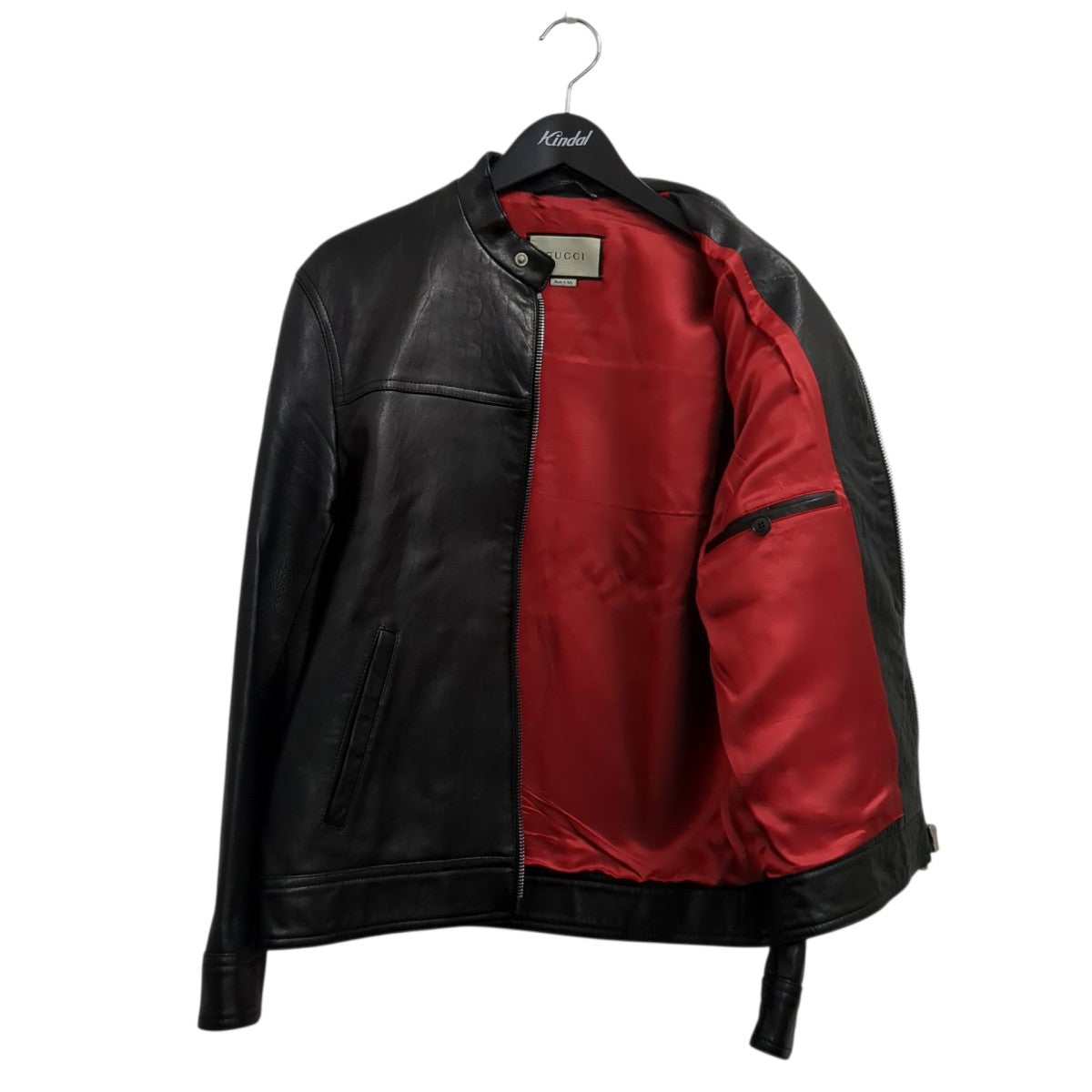 GUCCI レザージャケット264857 古着・中古-2枚目のアイテム画像