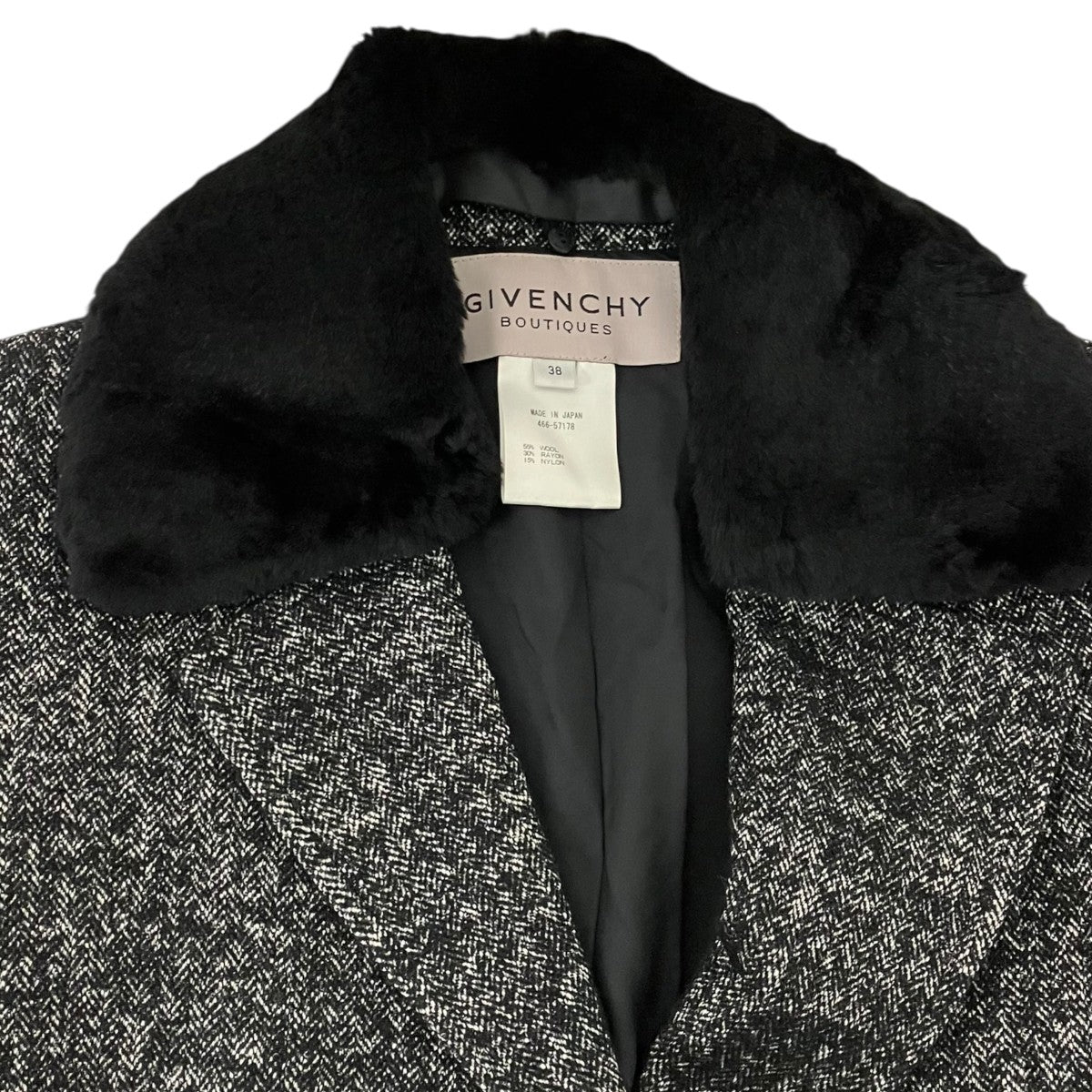 GIVENCHY コート466-57178 古着・中古-4枚目のアイテム画像