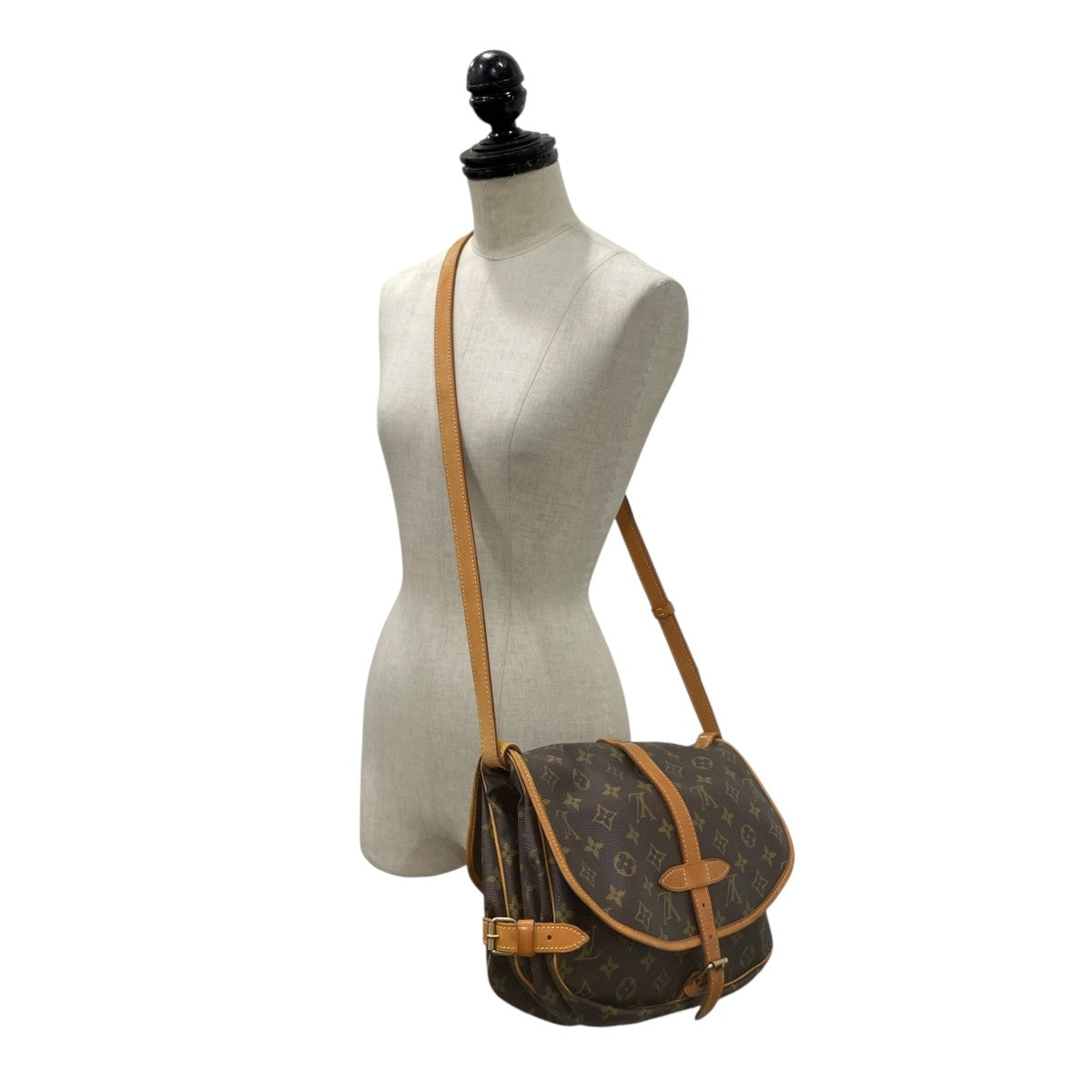 LOUIS VUITTON ソミュール30ショルダーバッグM42256 古着・中古-8枚目のアイテム画像