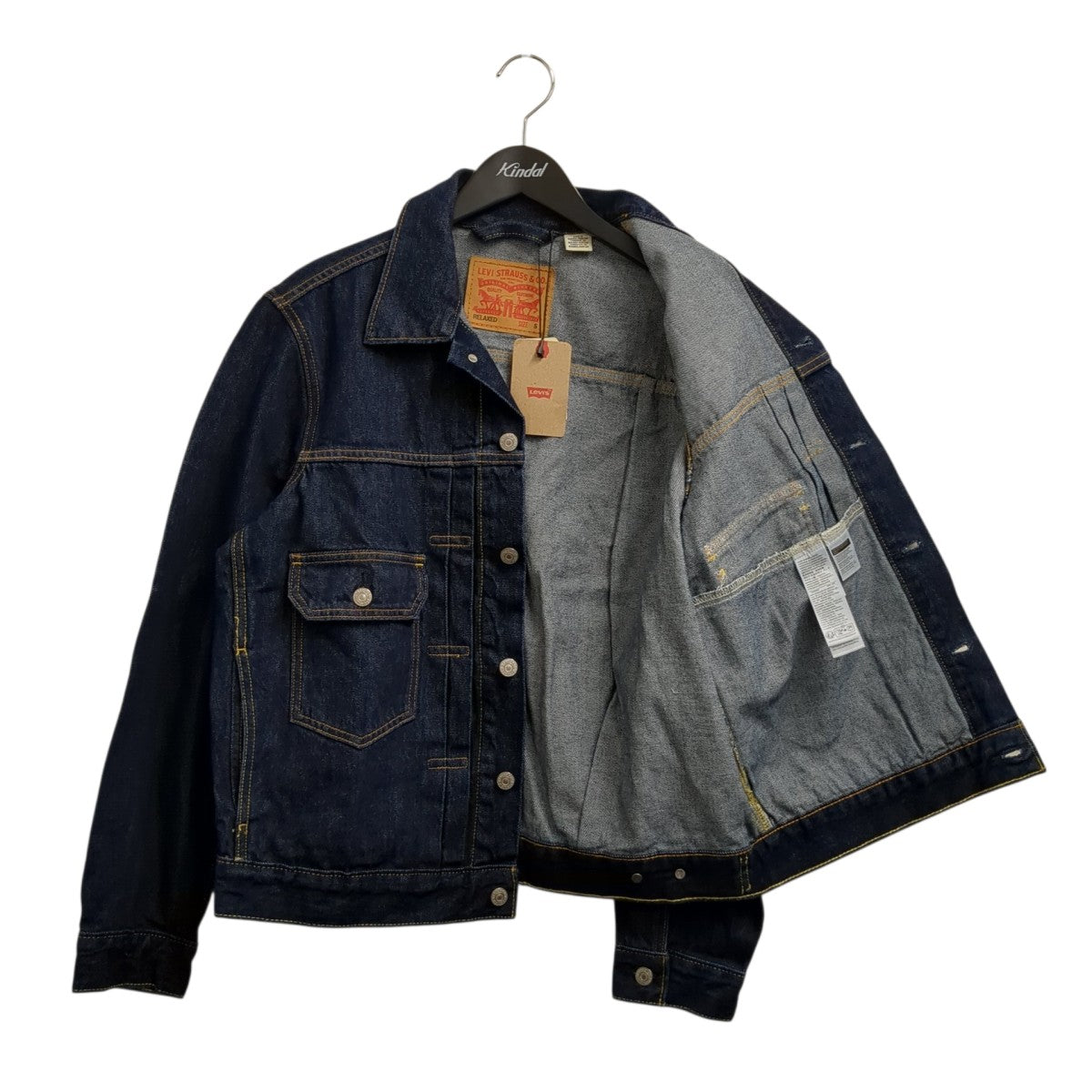 LEVI’S デニムジャケット 古着・中古-2枚目のアイテム画像