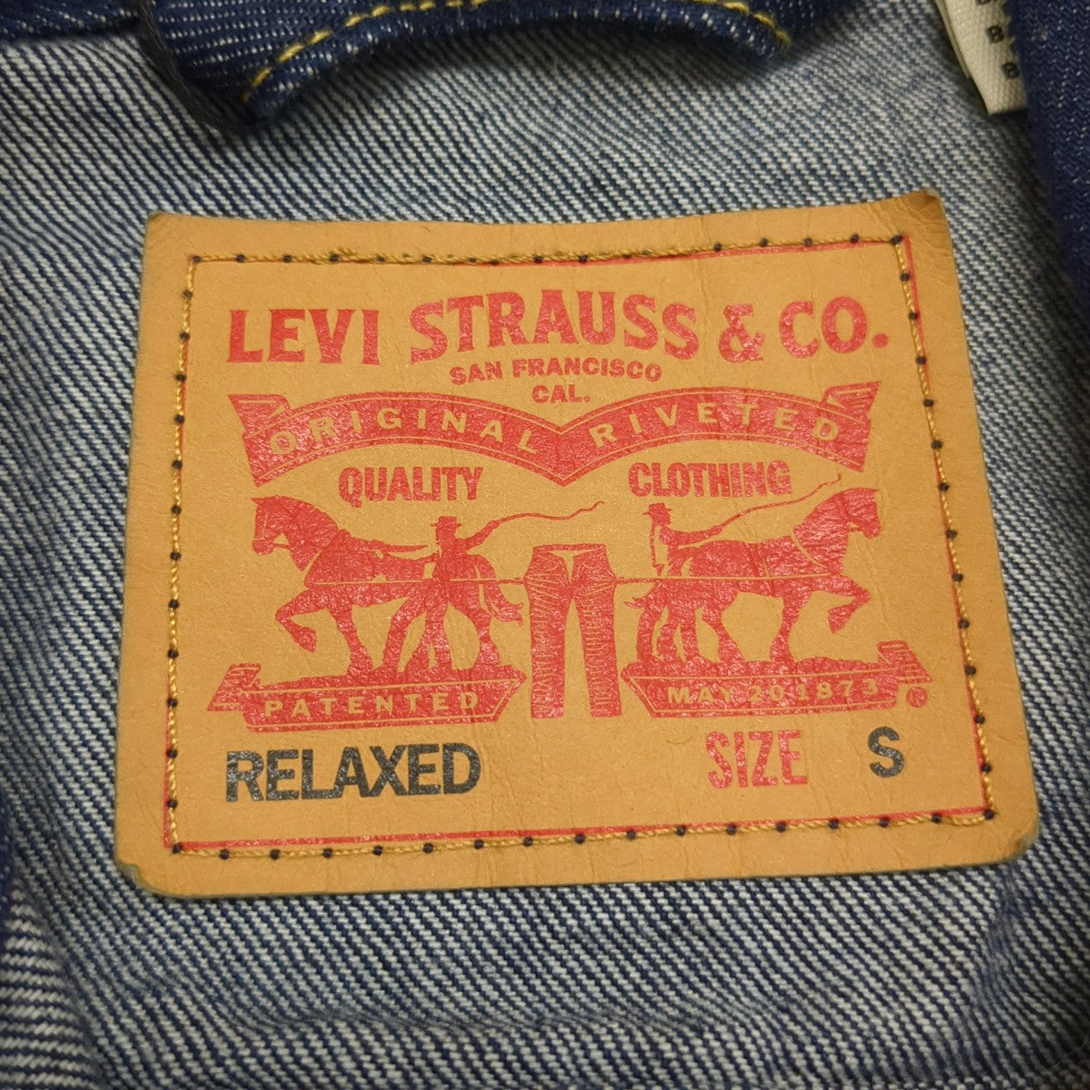 LEVI’S デニムジャケット 古着・中古-7枚目のアイテム画像