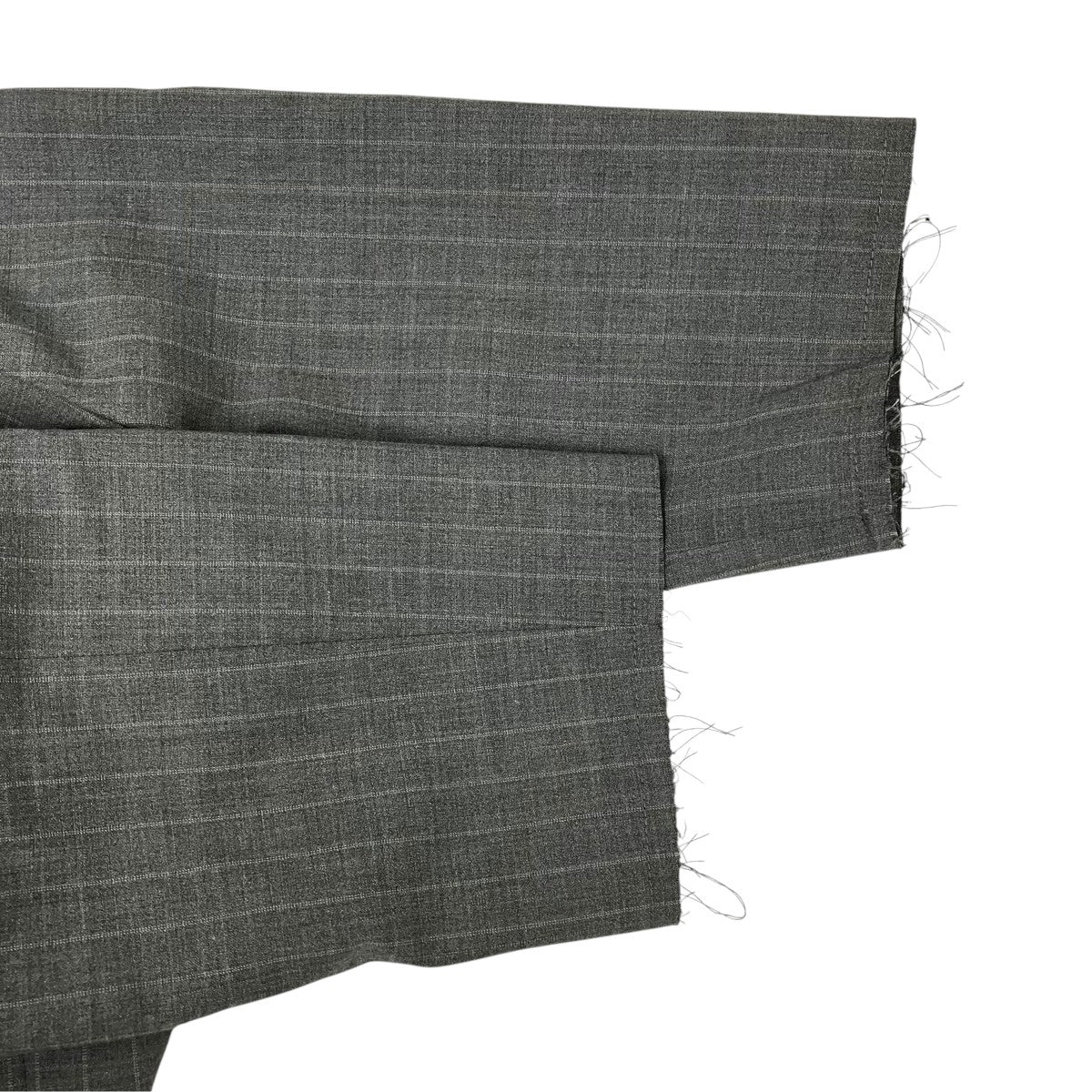 MM6 Maison Margiela Cropped Pinstriped Wool BlazerジャケットS62BN0036 古着・中古-6枚目のアイテム画像