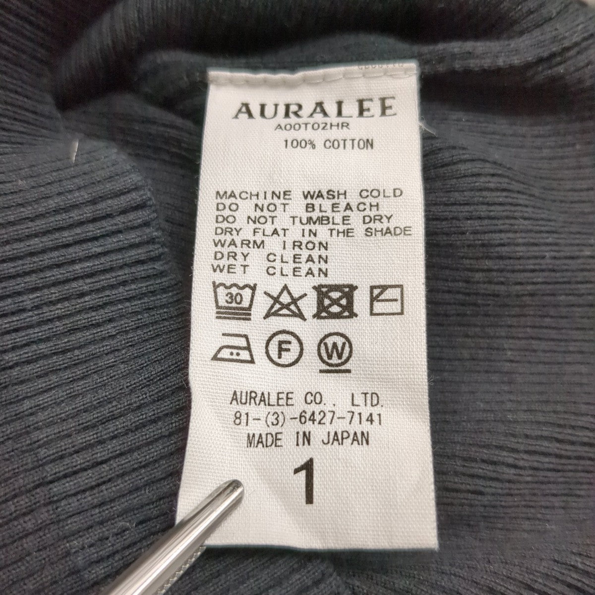AURALEE GIZA HIGH GAUGE RIB KNIT TEEセーターA00T02HR 古着・中古-6枚目のアイテム画像