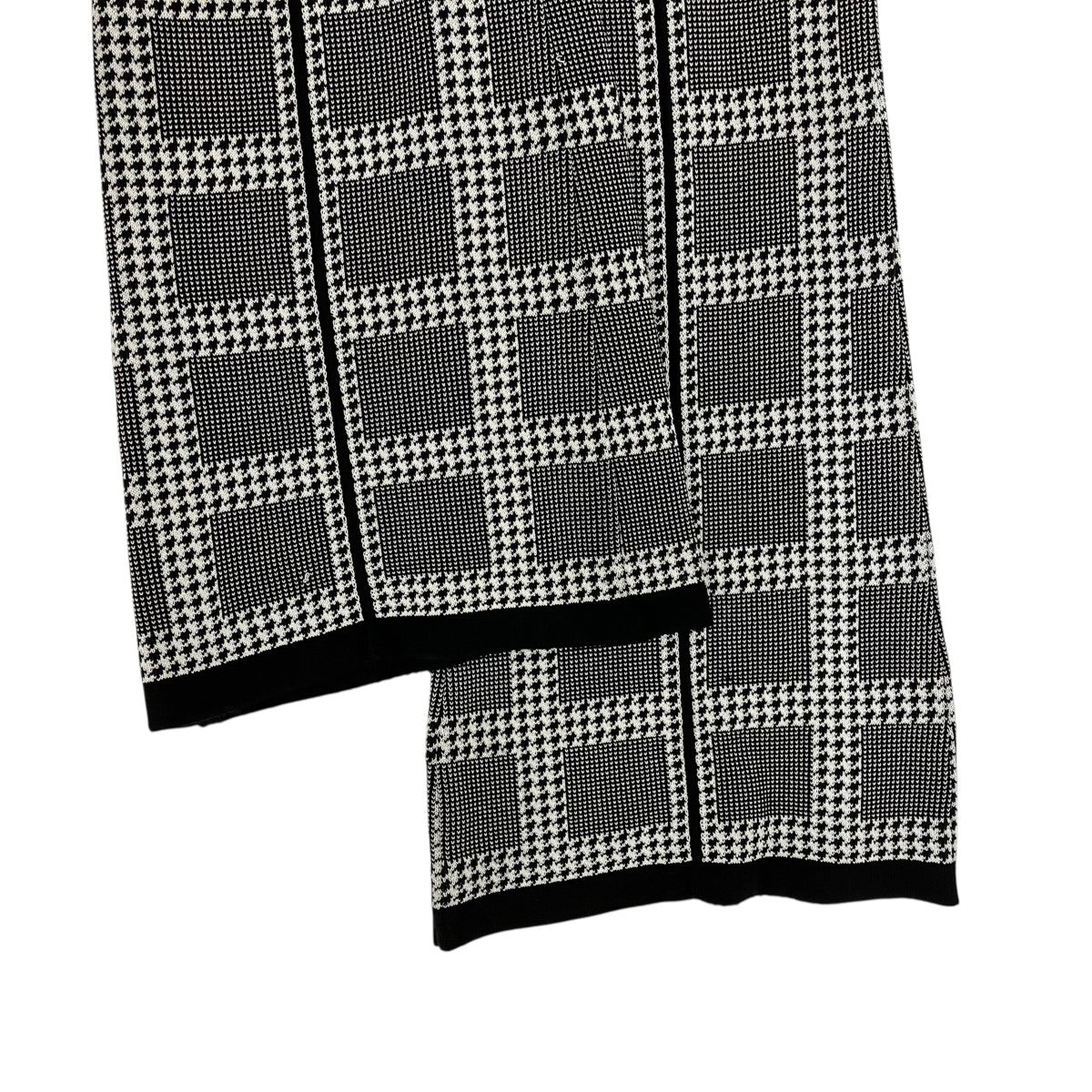 23SSMulti Plaid Geometric Knit TrousersニットパンツMM23PS-KN719
