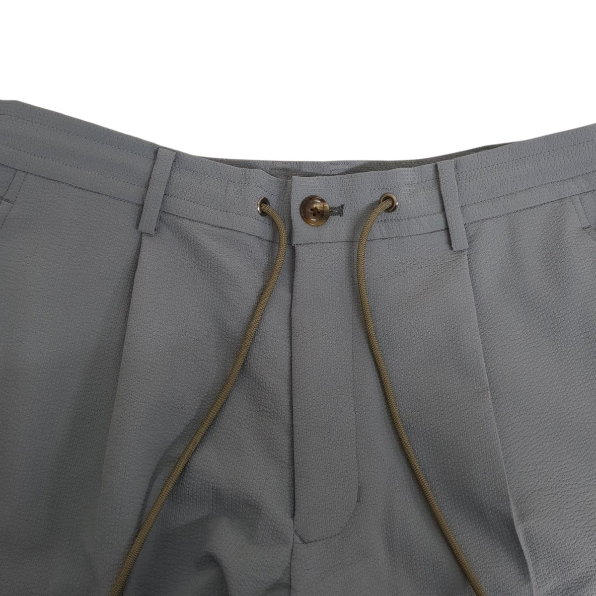 スラックス1072410055 SEERSUCKER EASY TUCK PANTS