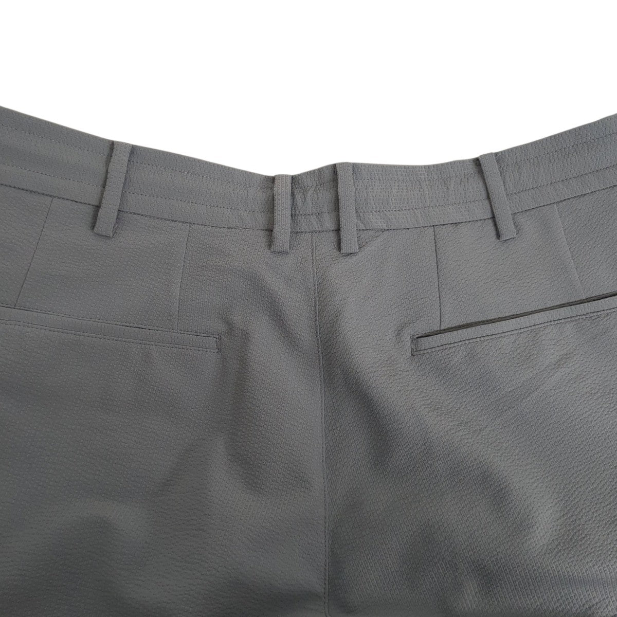 スラックス1072410055 SEERSUCKER EASY TUCK PANTS