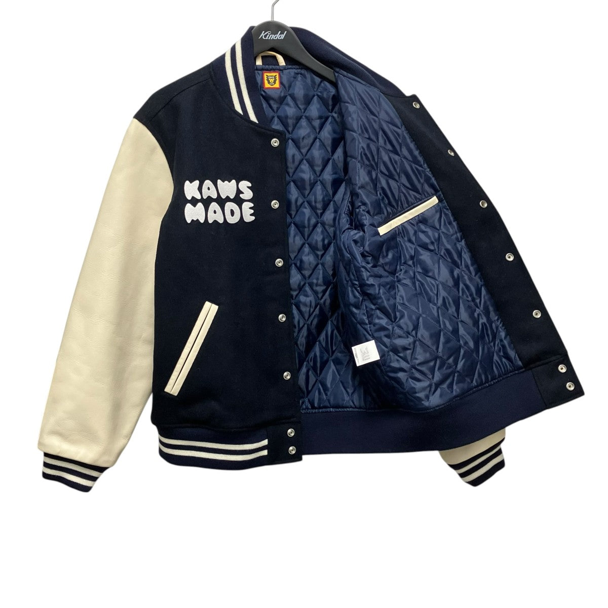 HUMAN MADE×KAWS スタジャン 古着・中古-2枚目のアイテム画像