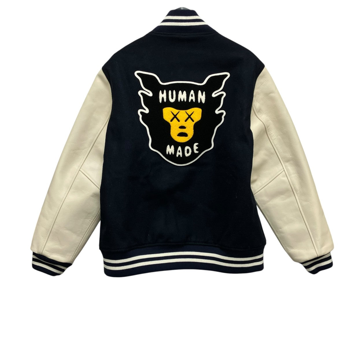 HUMAN MADE×KAWS スタジャン 古着・中古-3枚目のアイテム画像