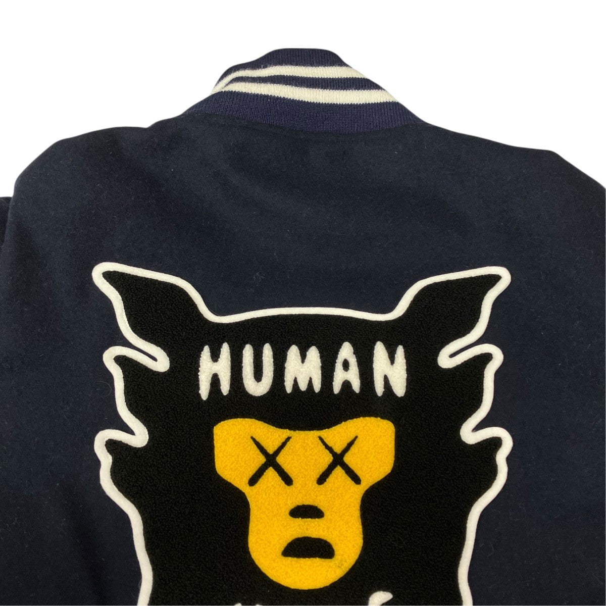 HUMAN MADE×KAWS スタジャン 古着・中古-5枚目のアイテム画像