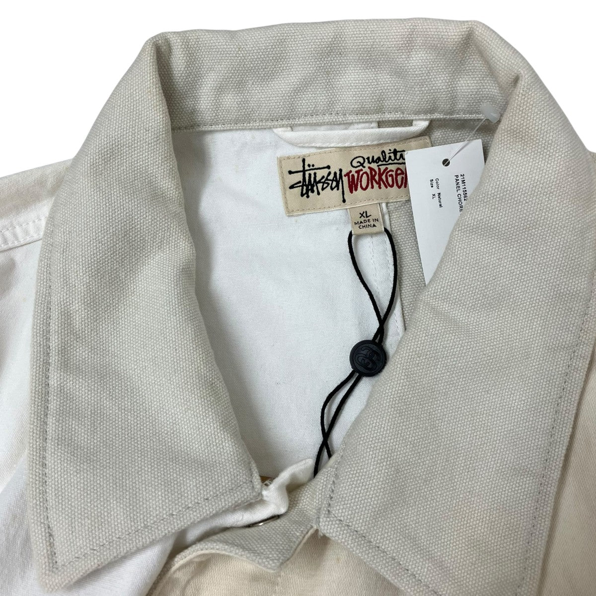 stussy PANEL CHOME JACKETカバーオール115562 古着・中古-7枚目のアイテム画像