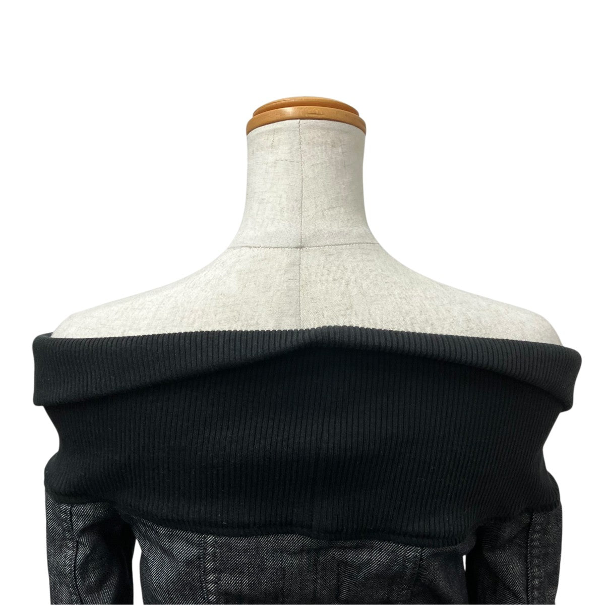 Heaven by Marc Jacobs Denim And Rib Topデニムジャケット3F3RJC036D04 古着・中古-6枚目のアイテム画像