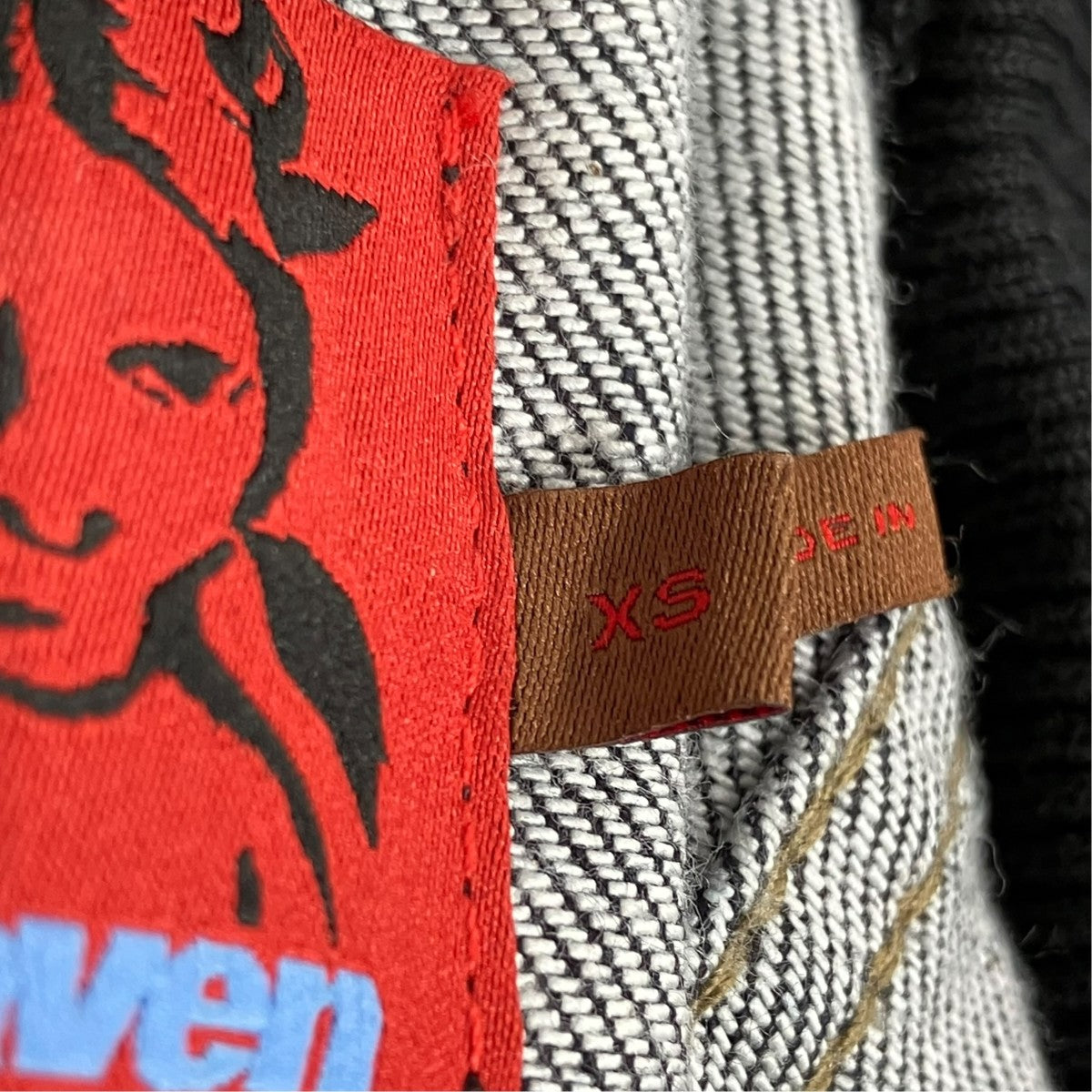 Heaven by Marc Jacobs Denim And Rib Topデニムジャケット3F3RJC036D04 古着・中古-8枚目のアイテム画像