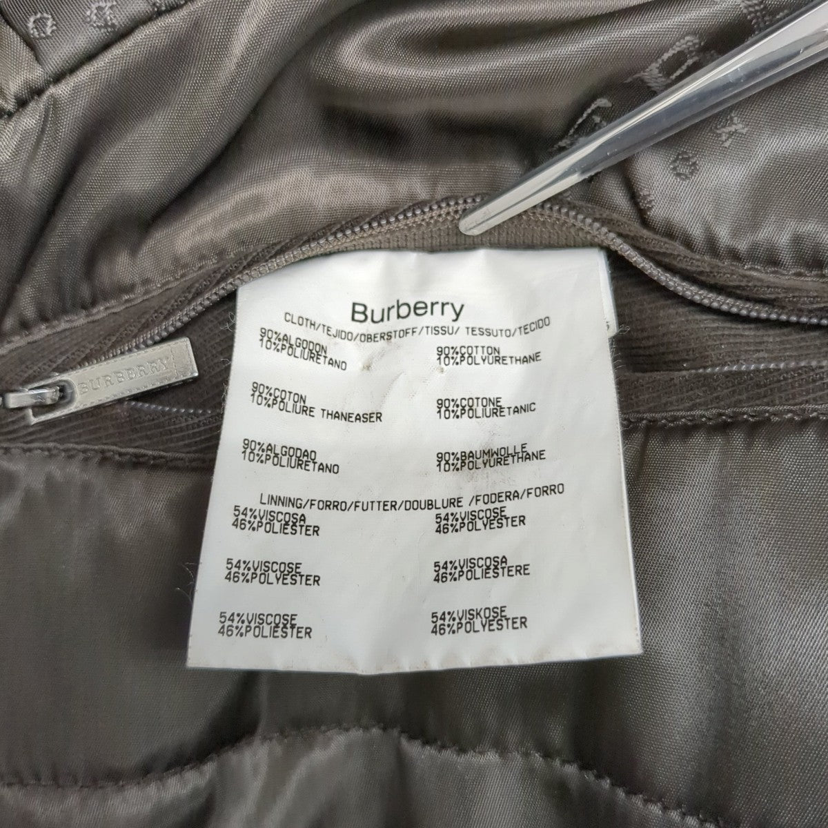 BURBERRY コート 古着・中古-8枚目のアイテム画像