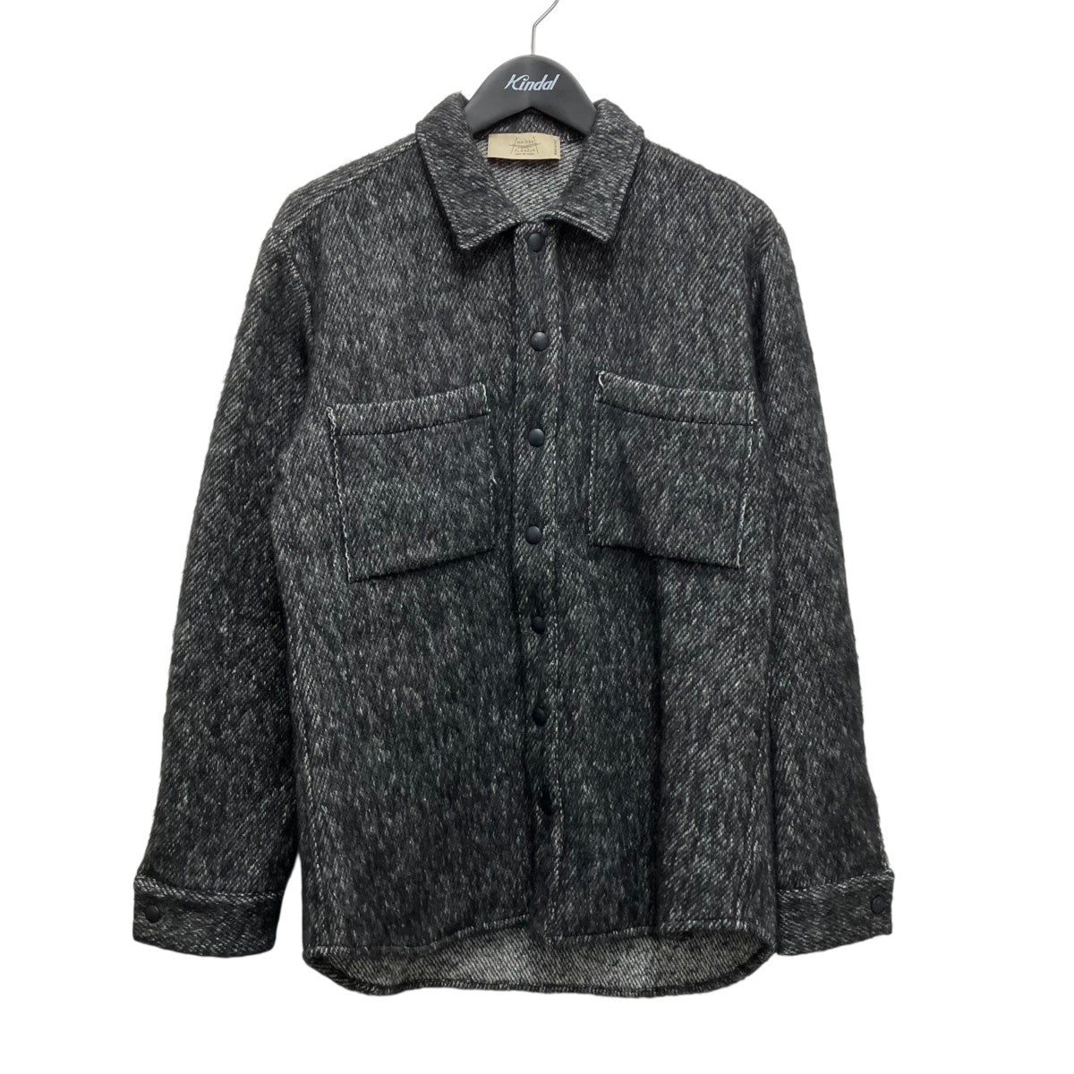 MAISON FLANEUR ウールシャツ18WMUSH320 TY261 古着・中古-1枚目のアイテム画像