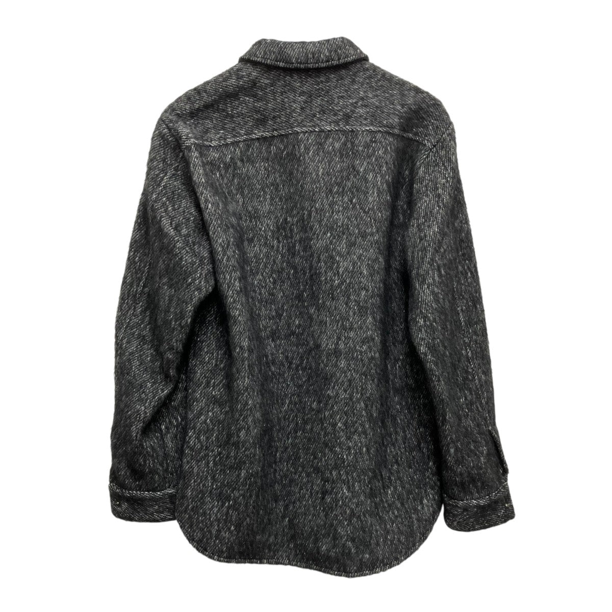 MAISON FLANEUR ウールシャツ18WMUSH320 TY261 古着・中古-2枚目のアイテム画像