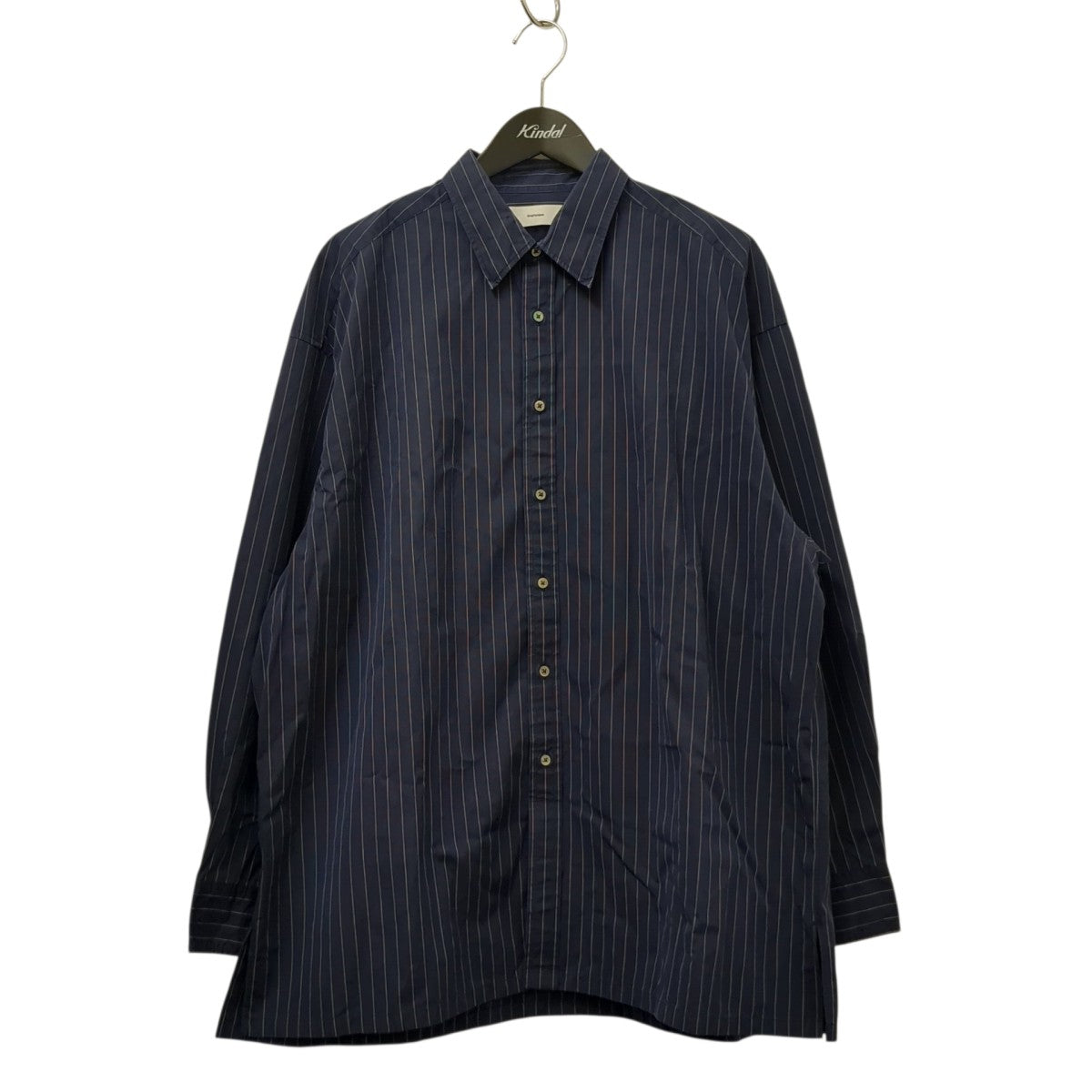 23SSHigh Count Broad Regular Collar Shirt長袖シャツGM231-50241B