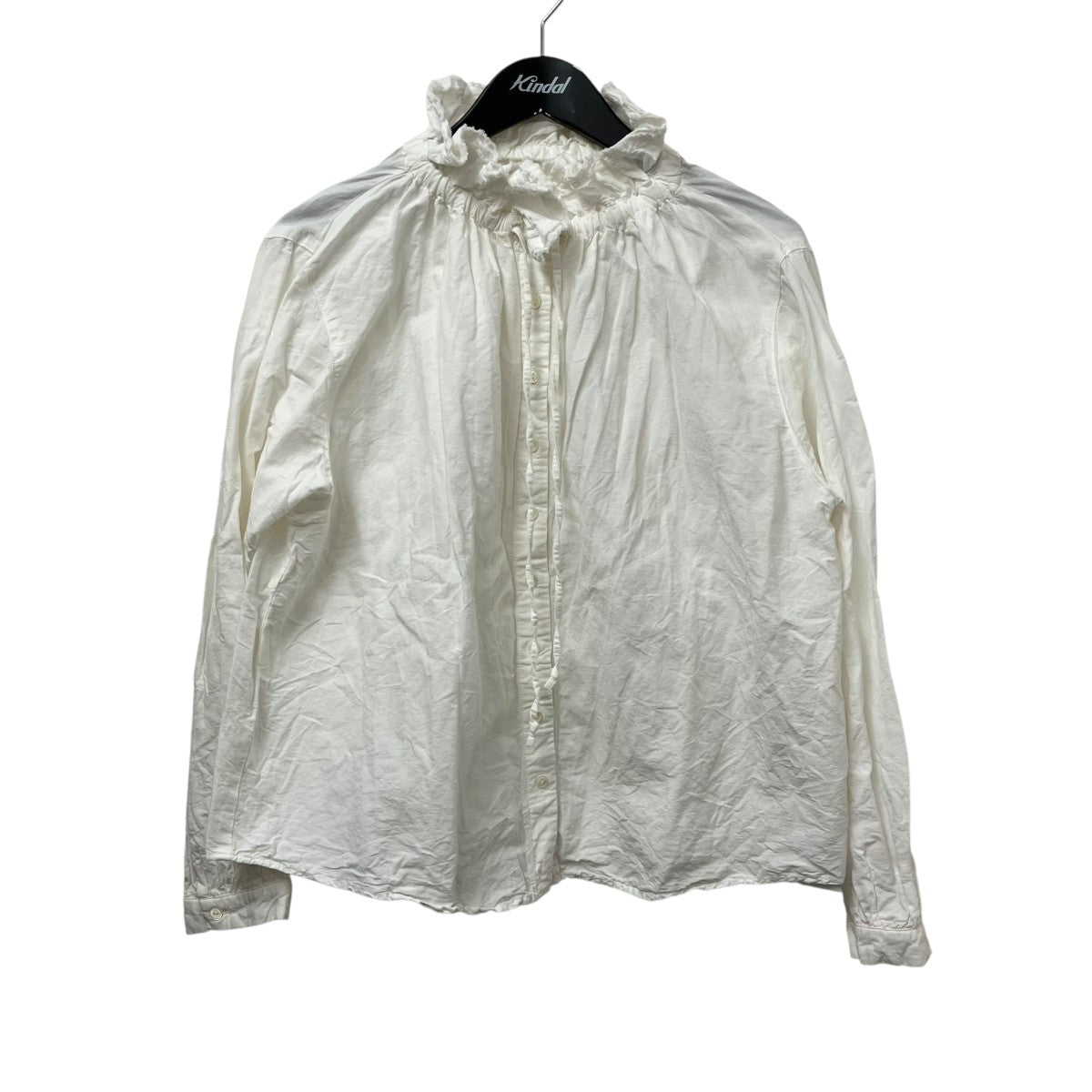 nest Robe フリルシャツ01234-1469-17 古着・中古-1枚目のアイテム画像