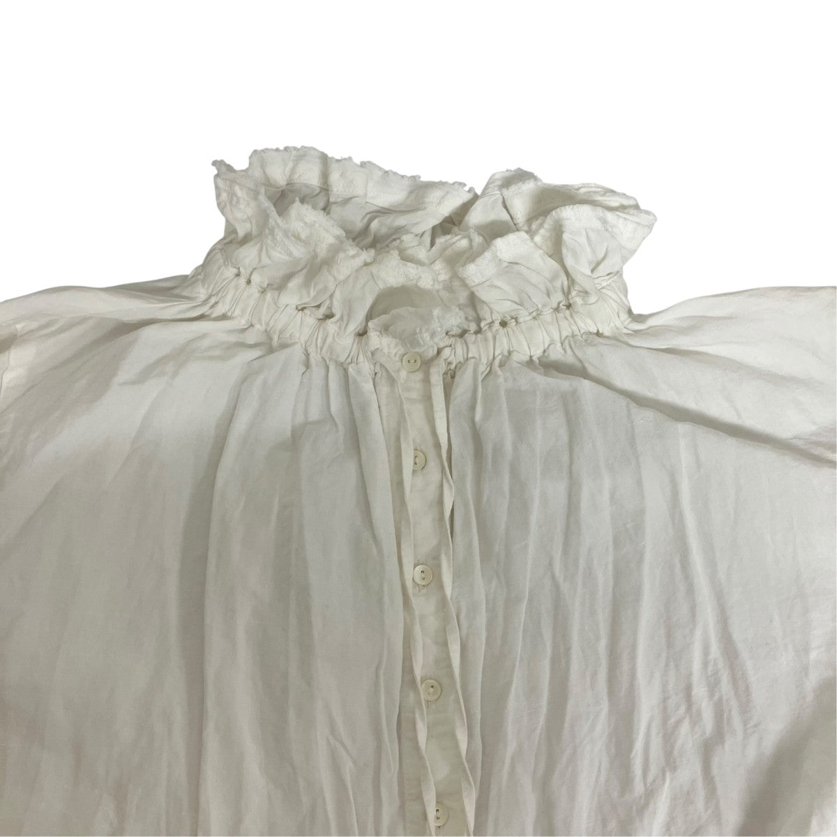 nest Robe フリルシャツ01234-1469-17 古着・中古-3枚目のアイテム画像