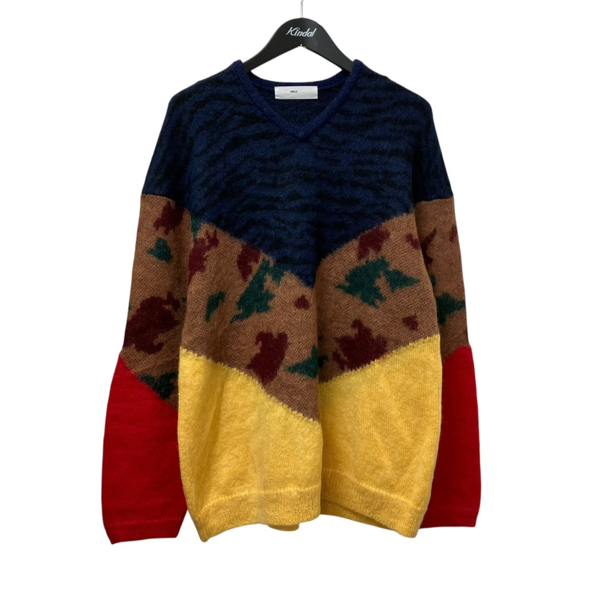 TOGA VIRILIS 19AWMOHAIRMOHAIR ANIMAL JACQUARD KNITニットTV92-XN303 古着・中古-1枚目のアイテム画像