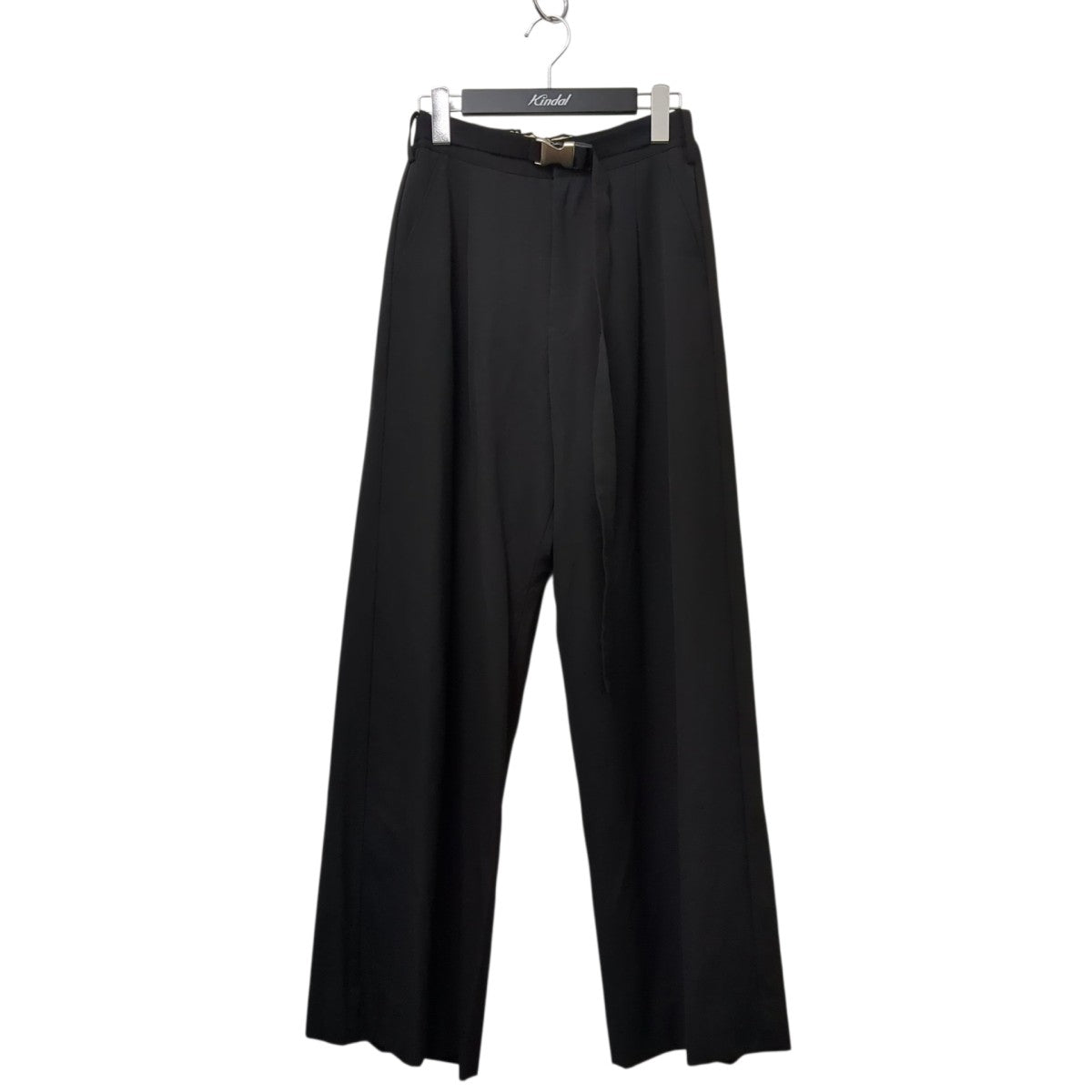 スラックスU743-P01-103 Belted Wide PNT