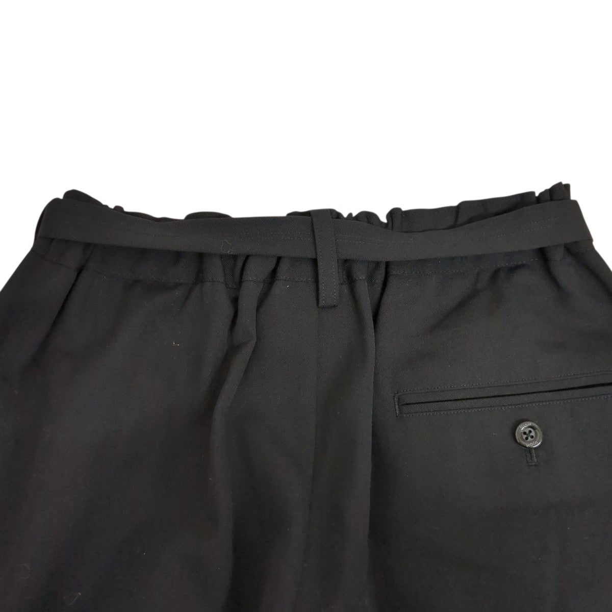 スラックスU743-P01-103 Belted Wide PNT