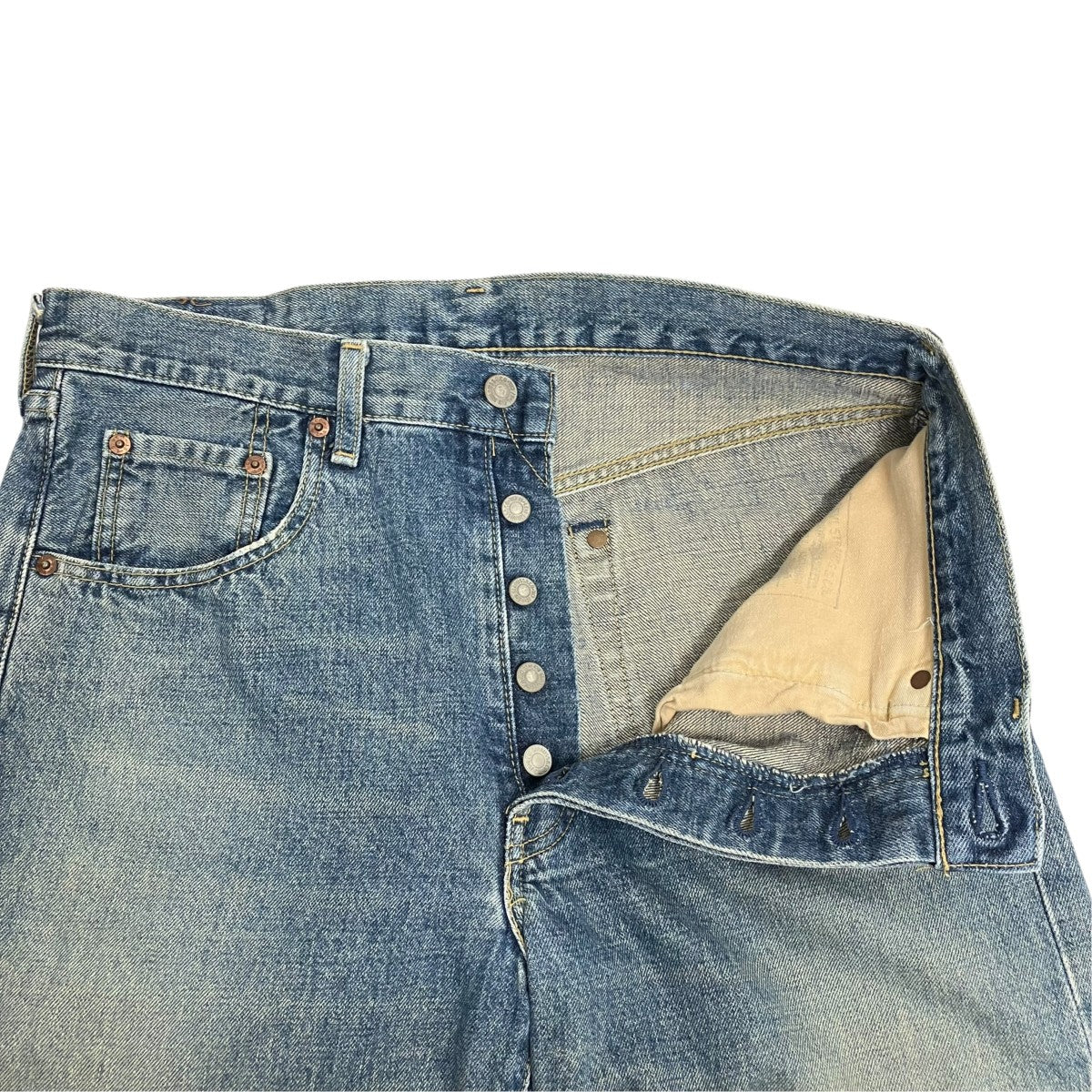 503B ボタン裏J09デニムパンツ
