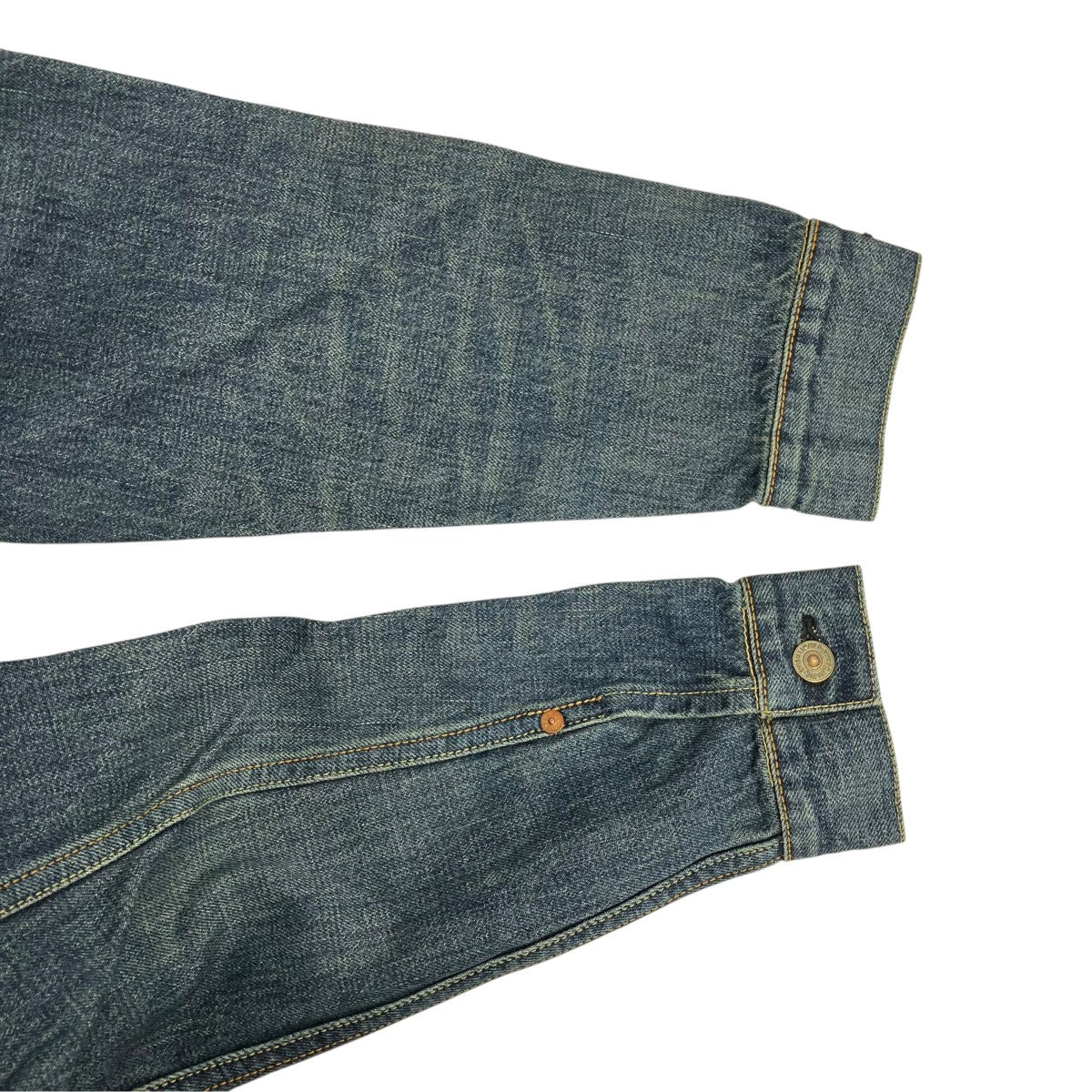 EVISU MIJ TIGER PRESHRUNK DENIM JACKETデニムジャケット2EAHJM5DJ6013XXDN 古着・中古-5枚目のアイテム画像