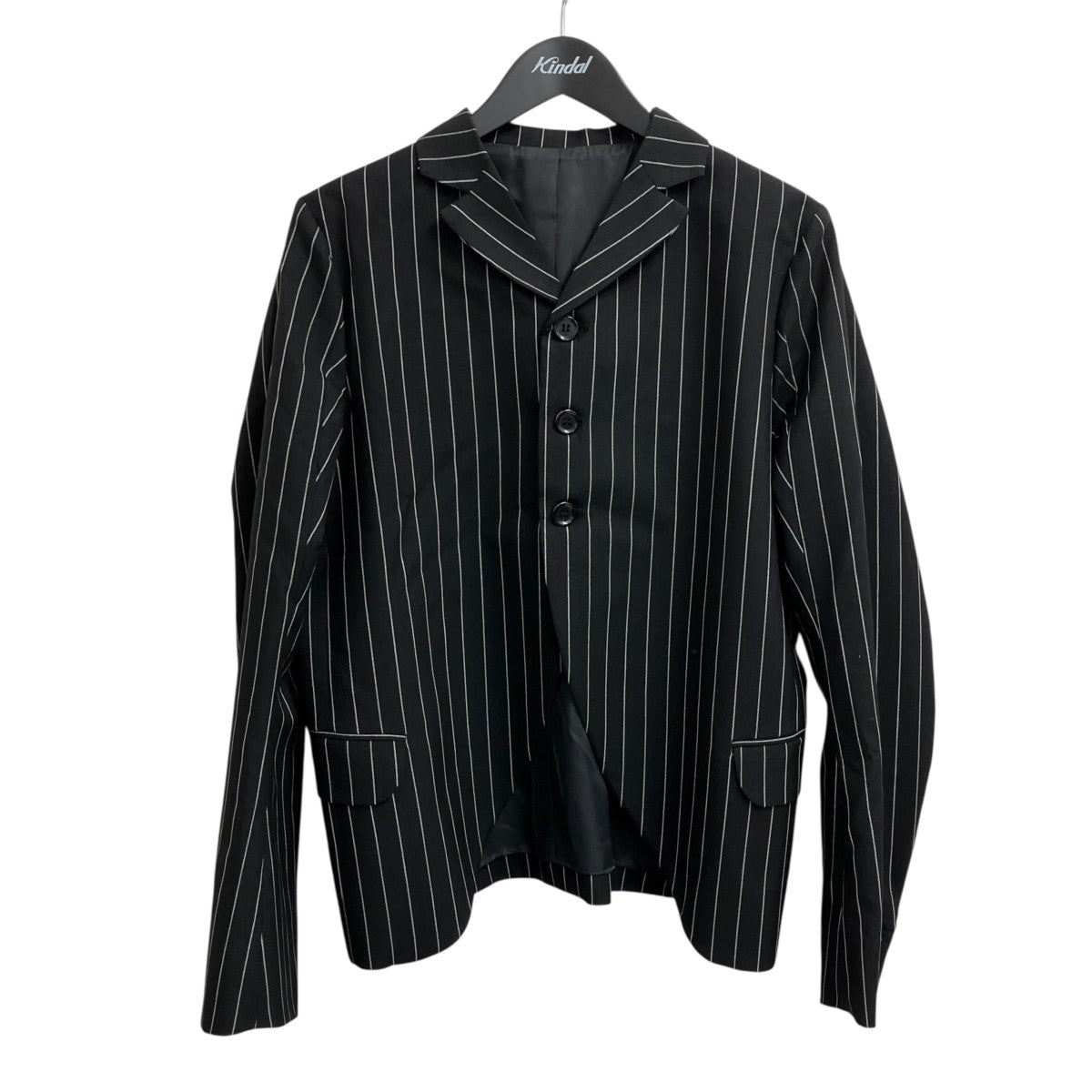 Tropical Whit Stripes-Blackテーラードジャケット13452