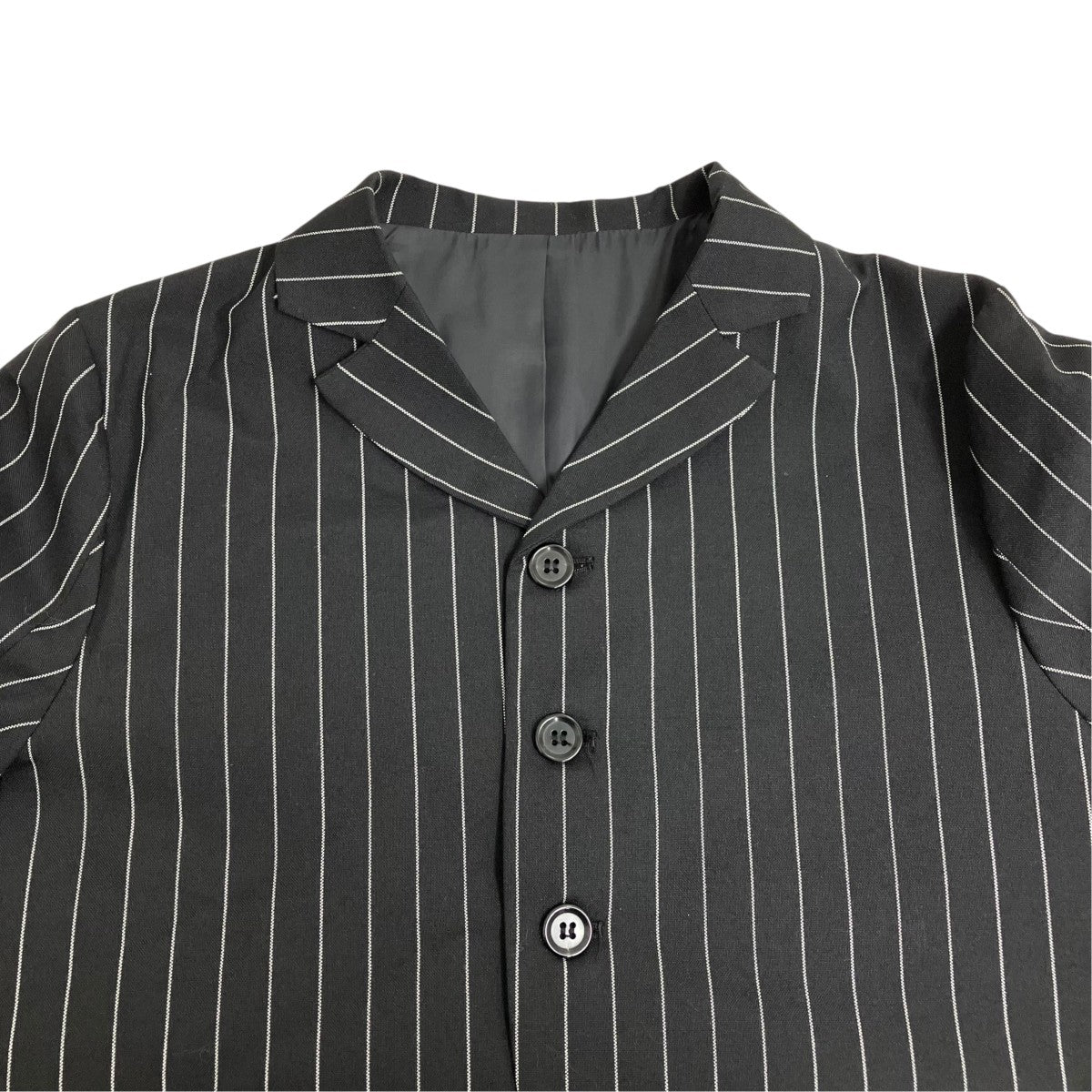 Tropical Whit Stripes-Blackテーラードジャケット13452