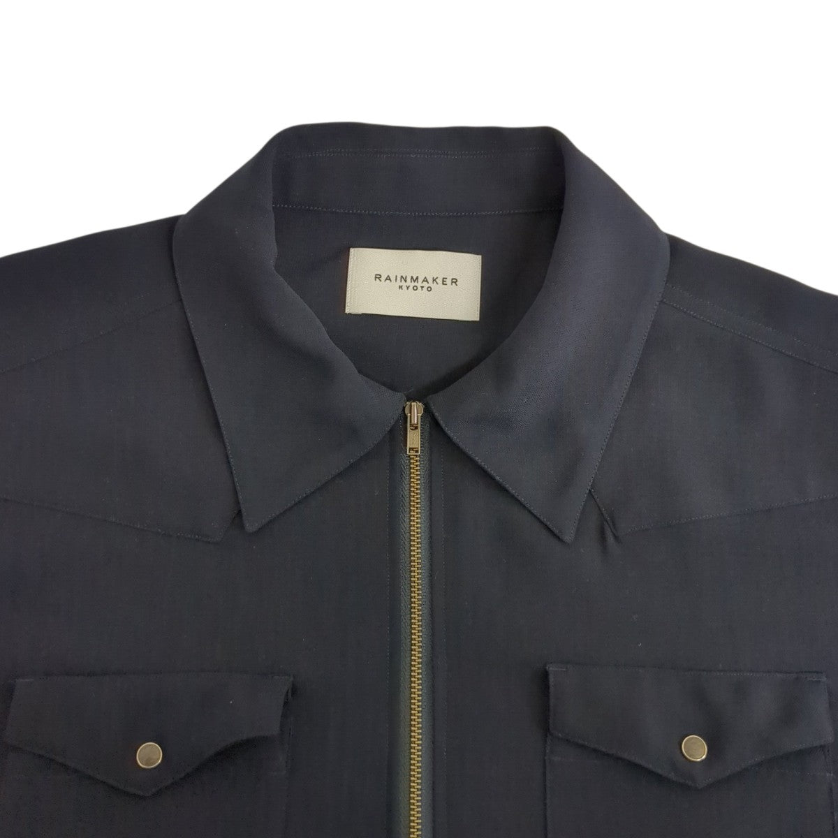 MELANGE TWILL WESTERN SHIRTTシャツRM252-005
