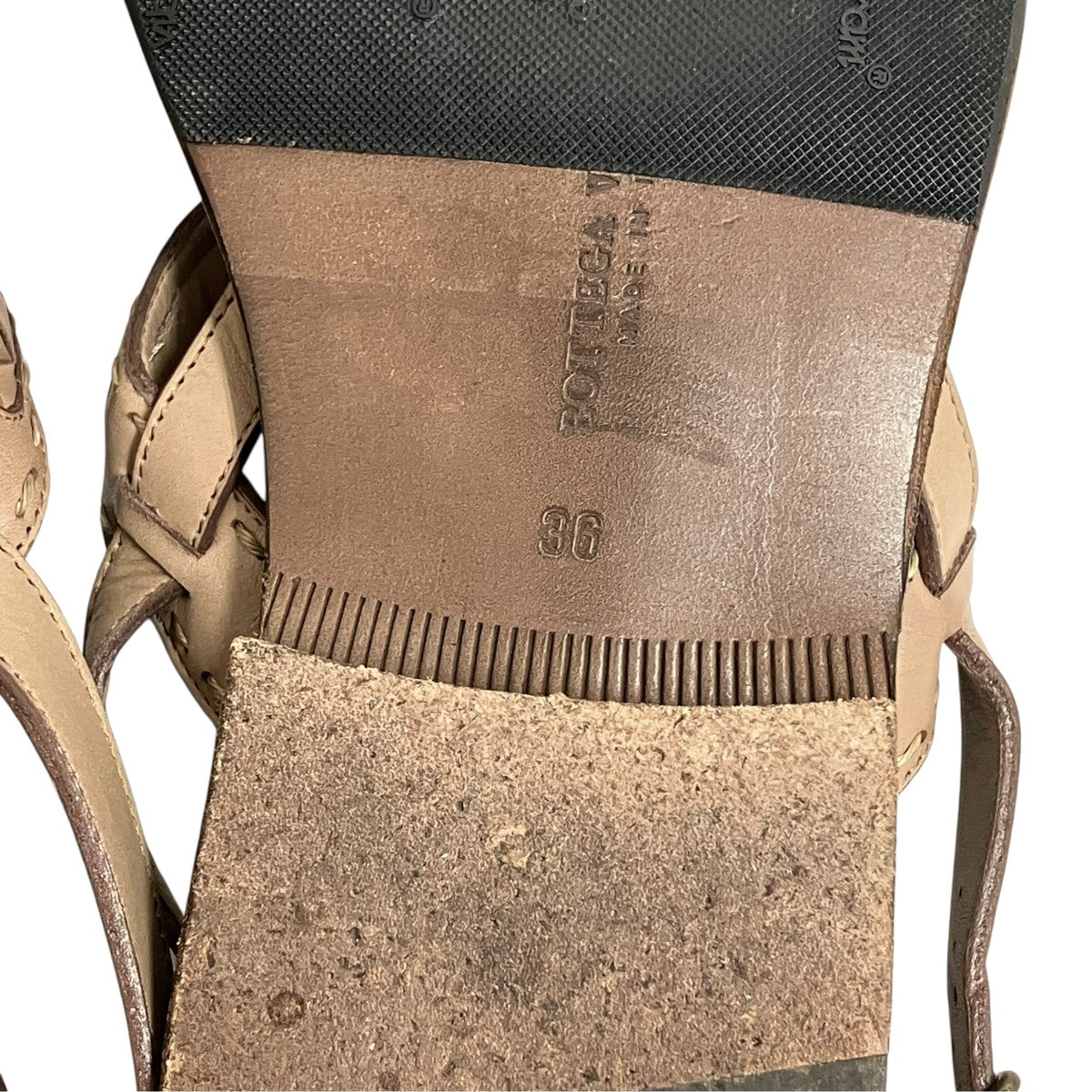 BOTTEGA VENETA(ボッテガヴェネタ) サンダル ブラウン サイズ 36