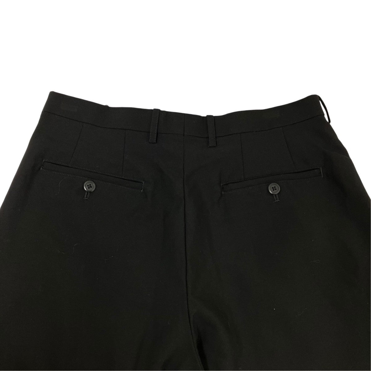 WOOL GABARDINE FRONT VENTS CROPPED PANTSハーフパンツ2126-558